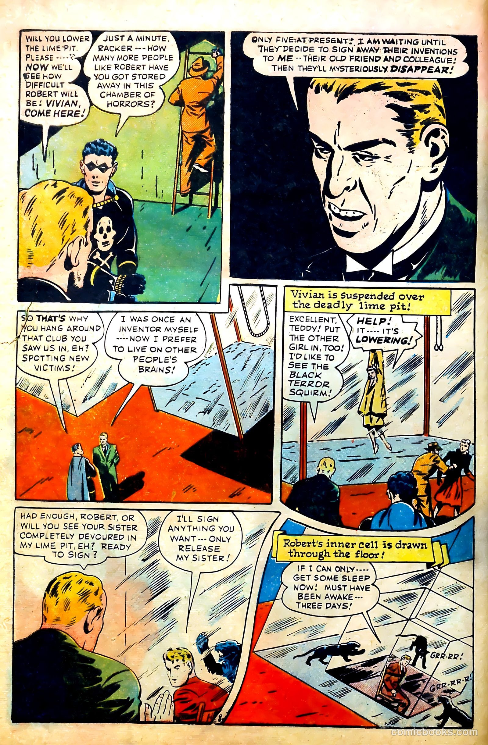 Exciting Comics #43 (1946) — page 10 of 53