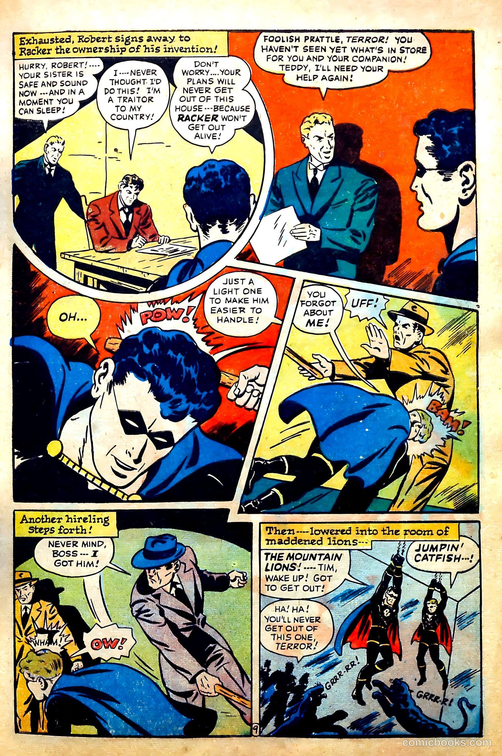 Exciting Comics #43 (1946) — page 11 of 53