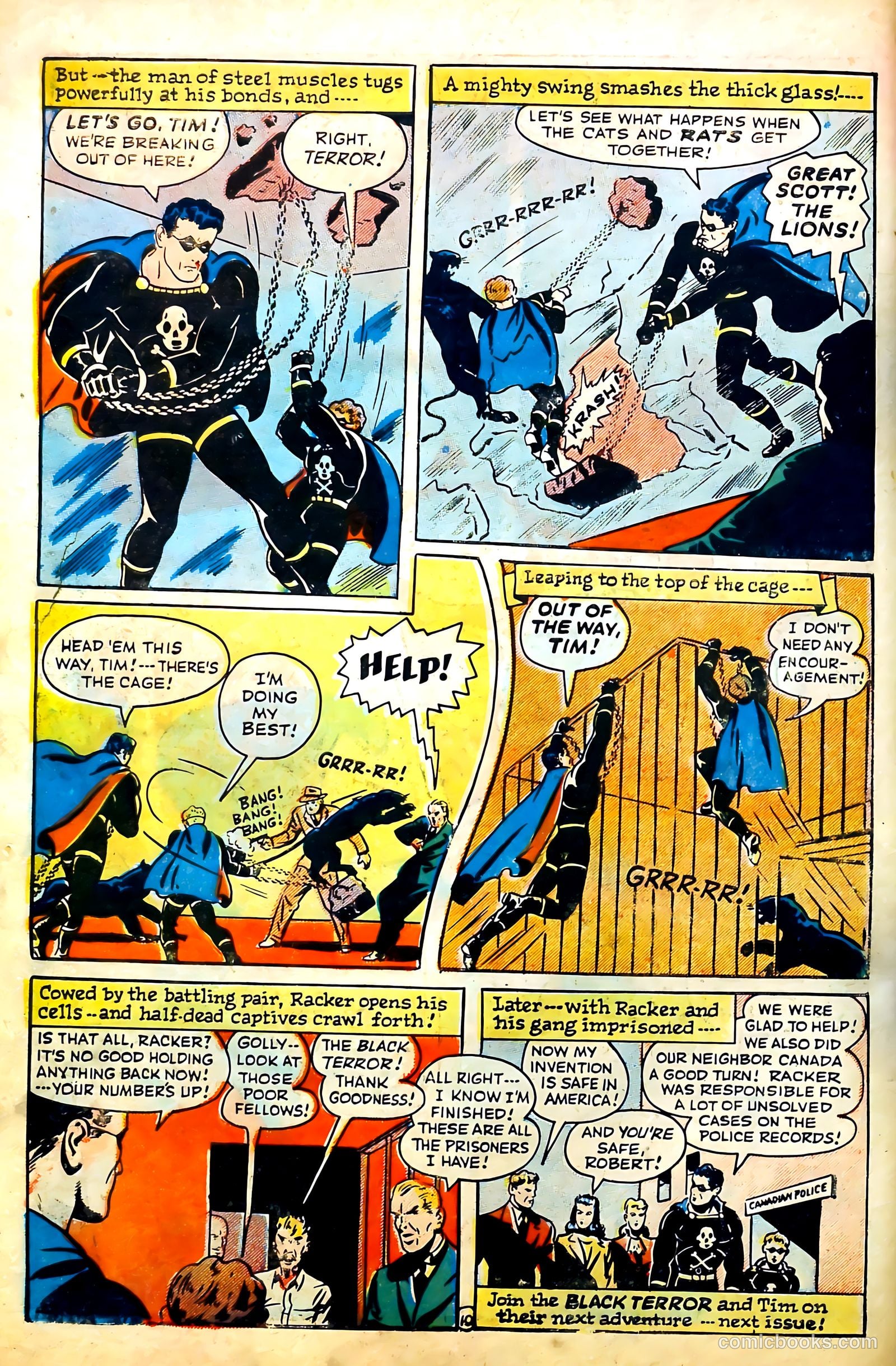 Exciting Comics #43 (1946) — page 12 of 53