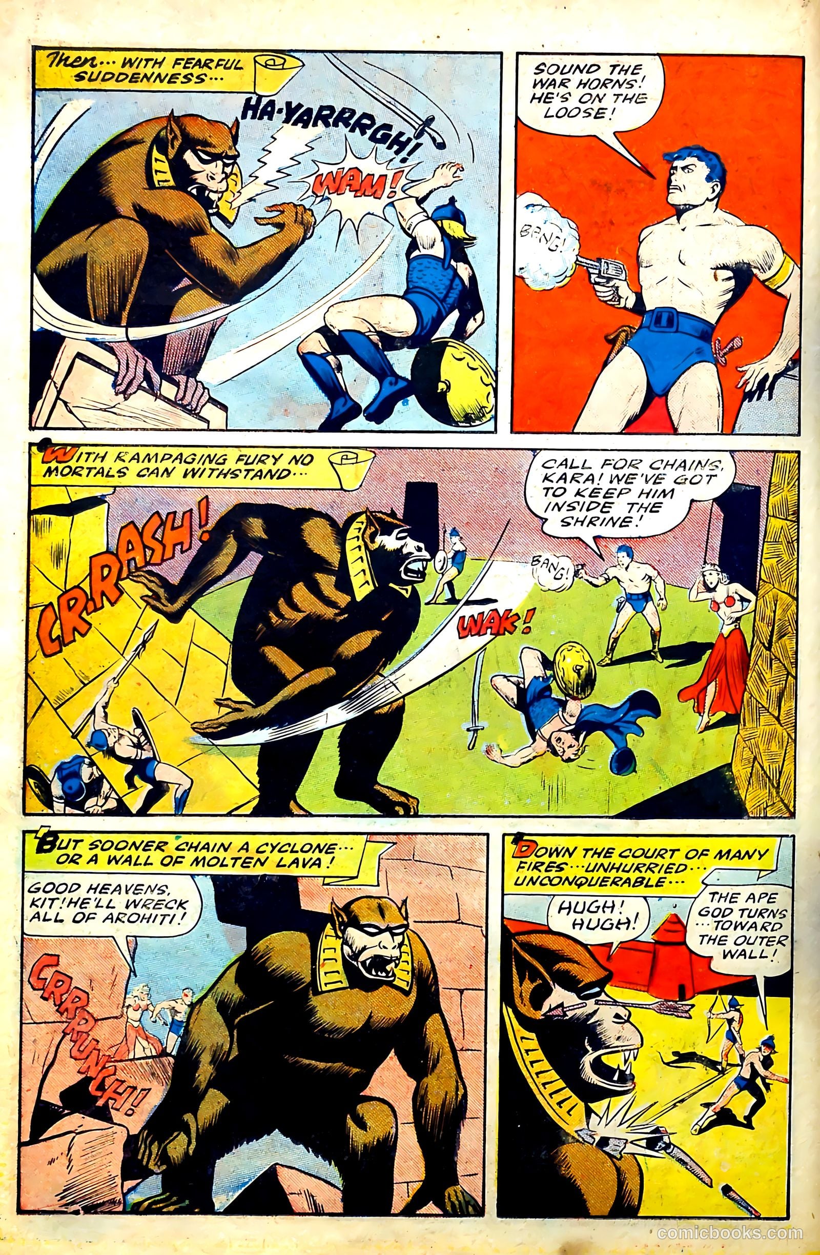 Exciting Comics #43 (1946) — page 16 of 53