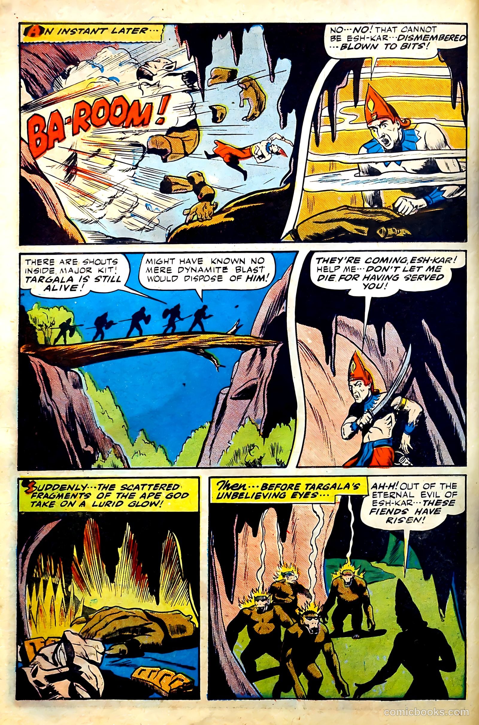 Exciting Comics #43 (1946) — page 20 of 53