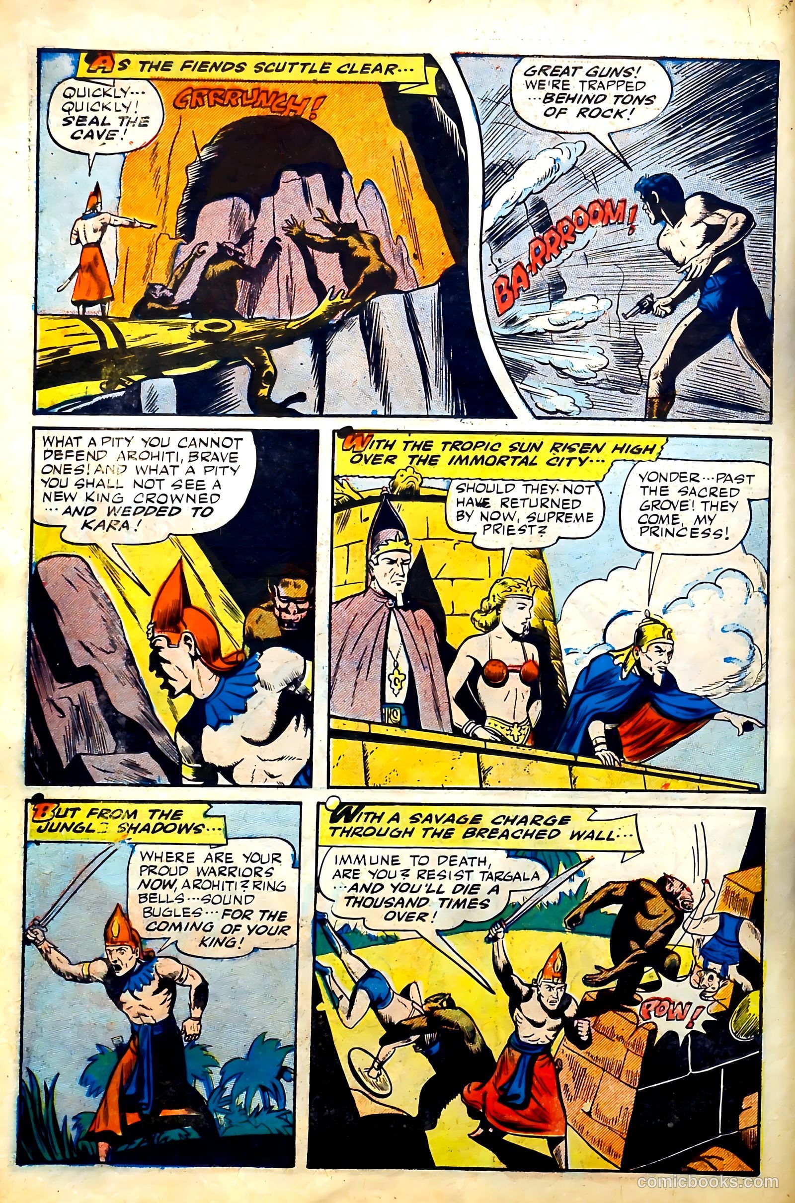 Exciting Comics #43 (1946) — page 22 of 53