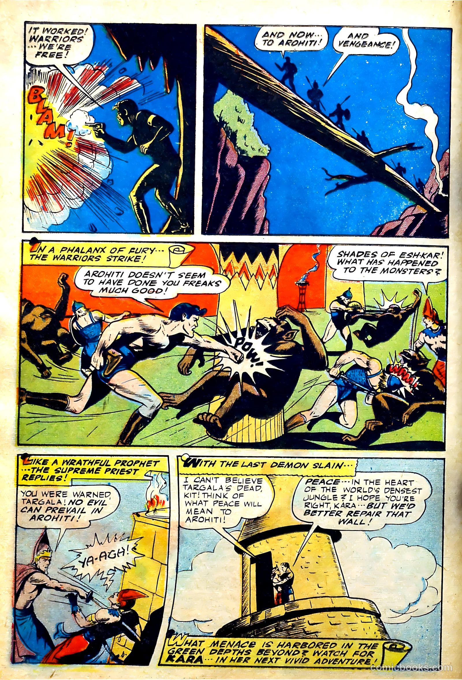 Exciting Comics #43 (1946) — page 24 of 53