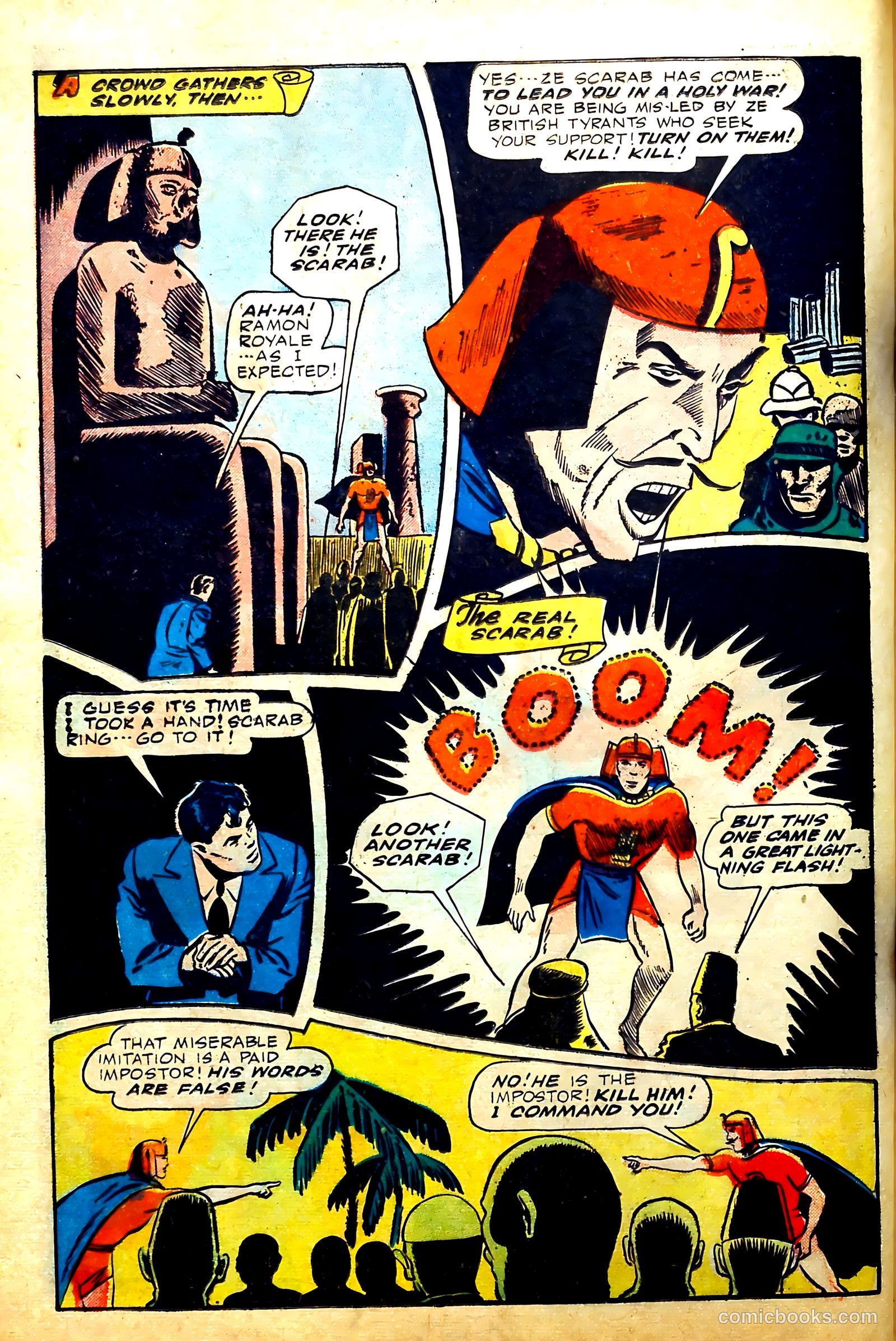 Exciting Comics #43 (1946) — page 32 of 53