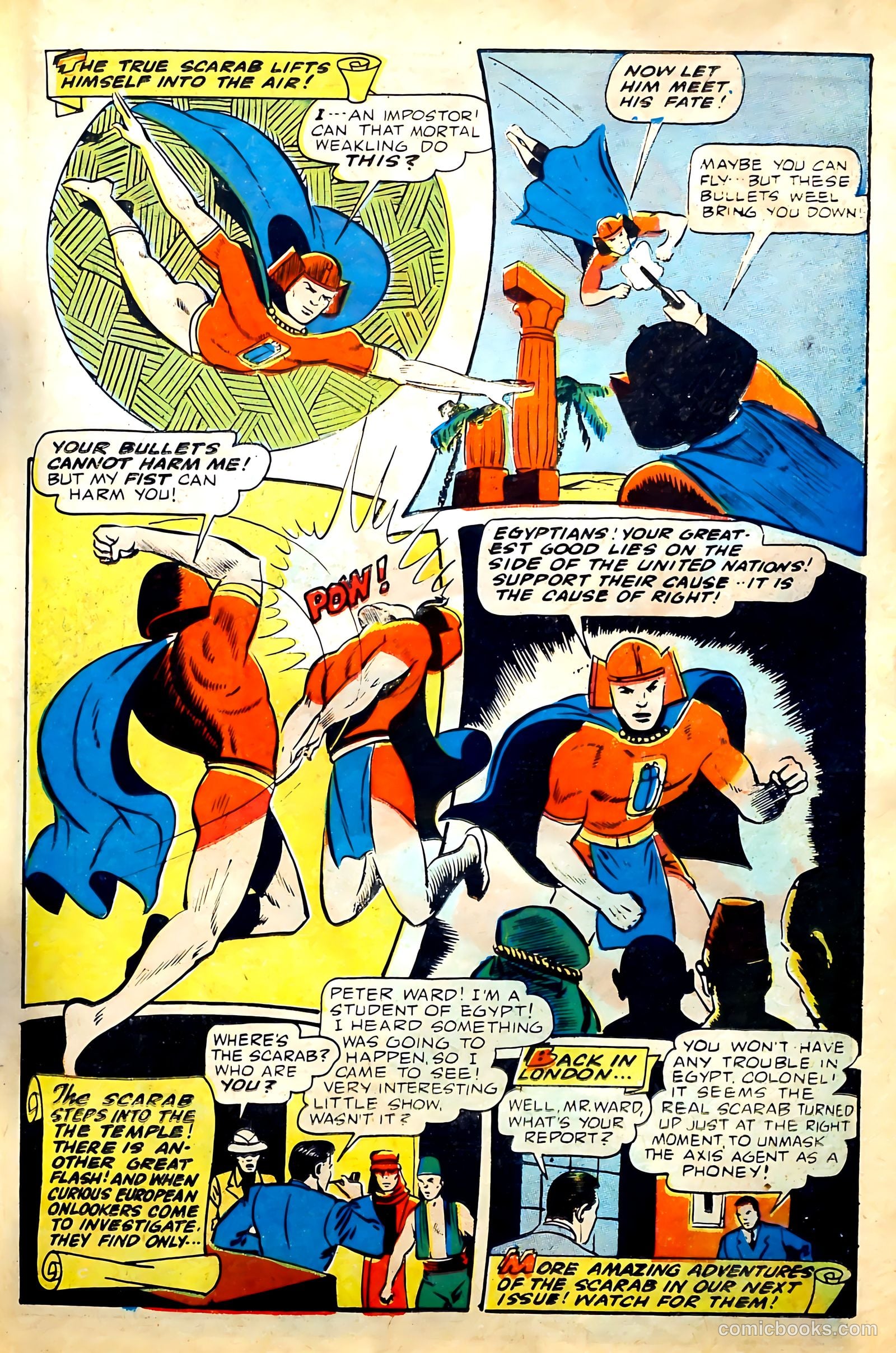 Exciting Comics #43 (1946) — page 33 of 53