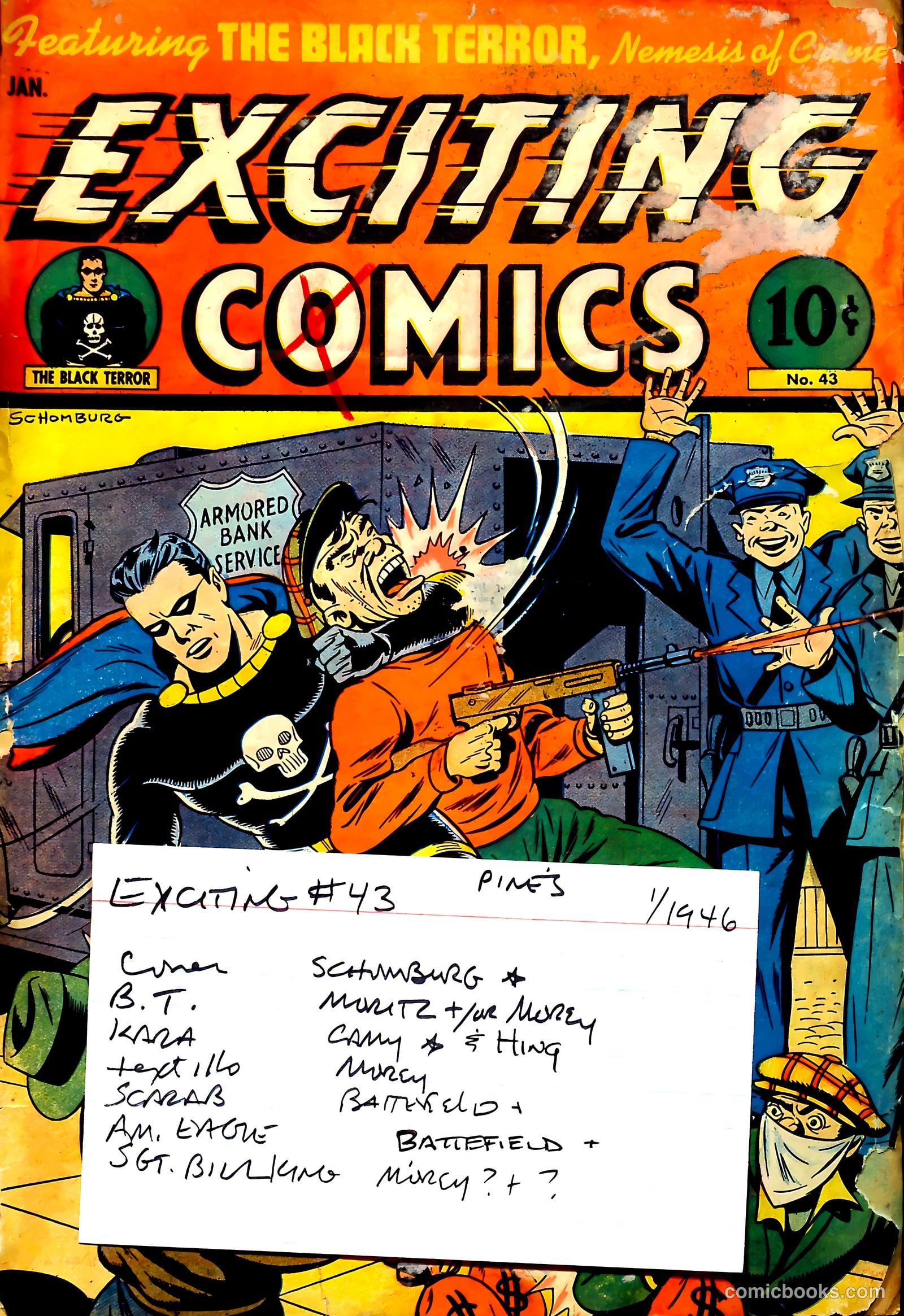Exciting Comics #43 (1946) — page 53 of 53