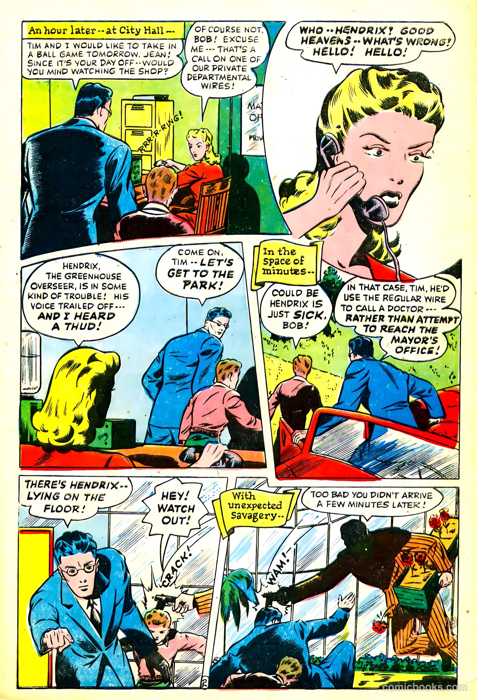 Exciting Comics #45 (1946) — page 4 of 52
