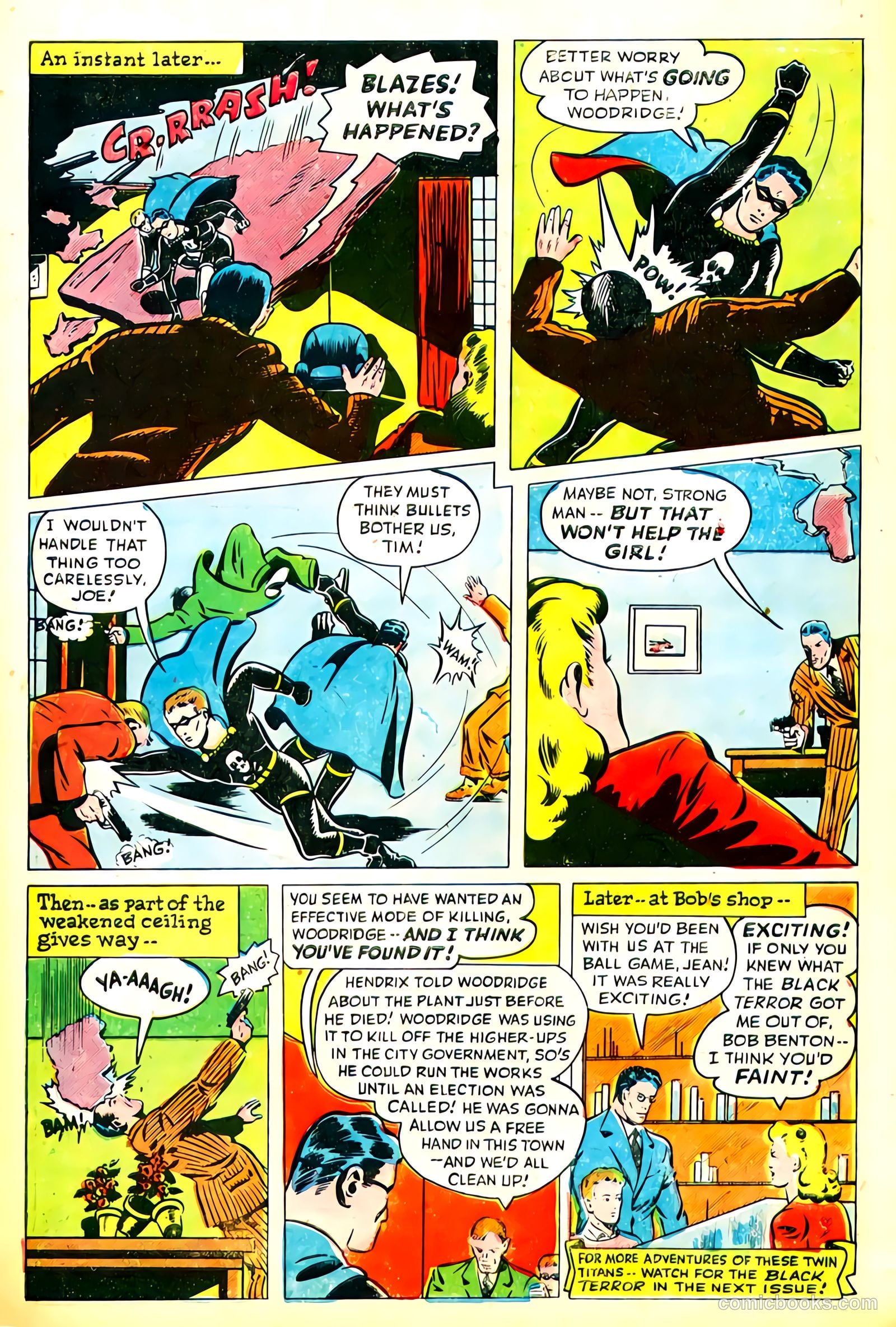 Exciting Comics #45 (1946) — page 12 of 52