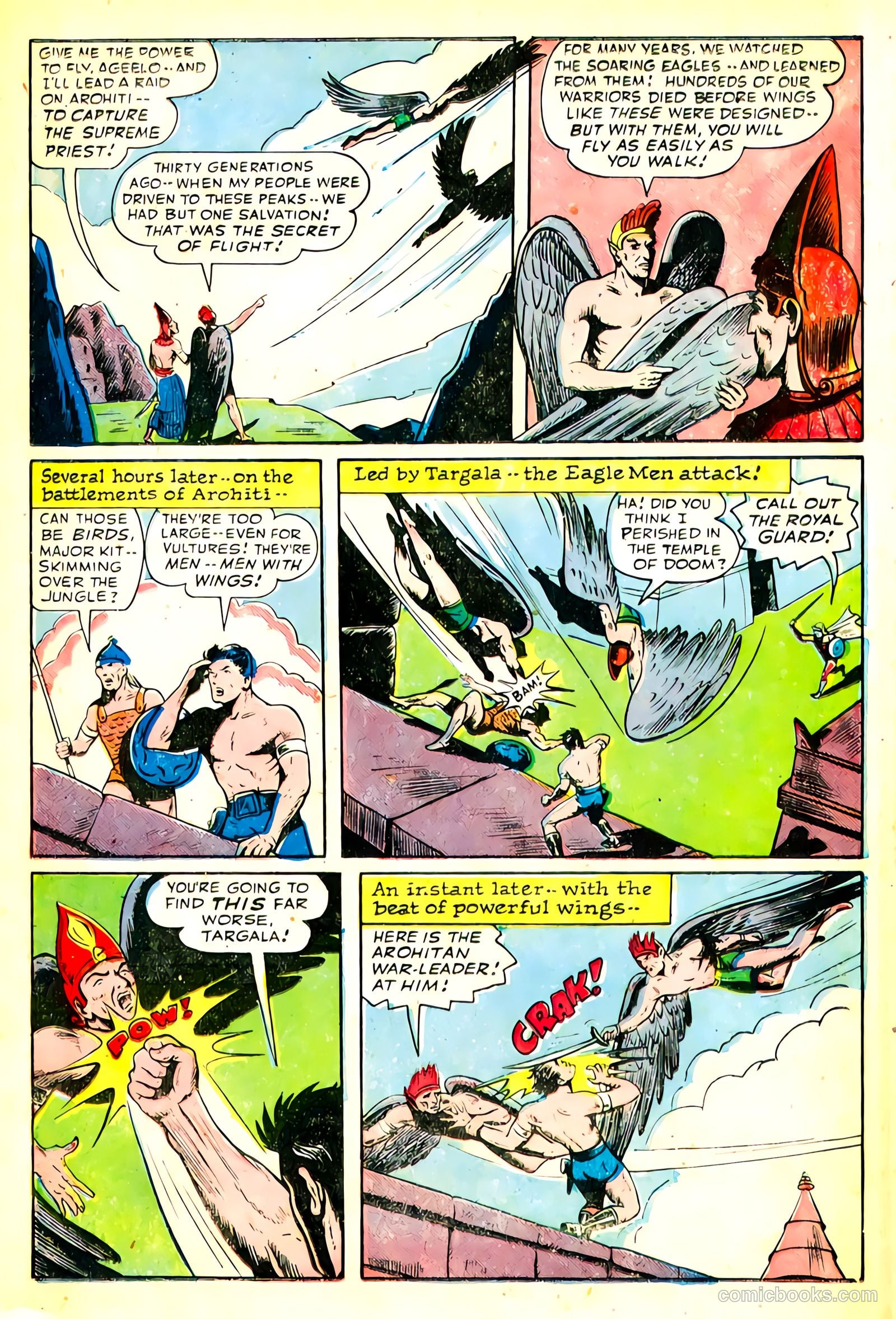 Exciting Comics #45 (1946) — page 19 of 52