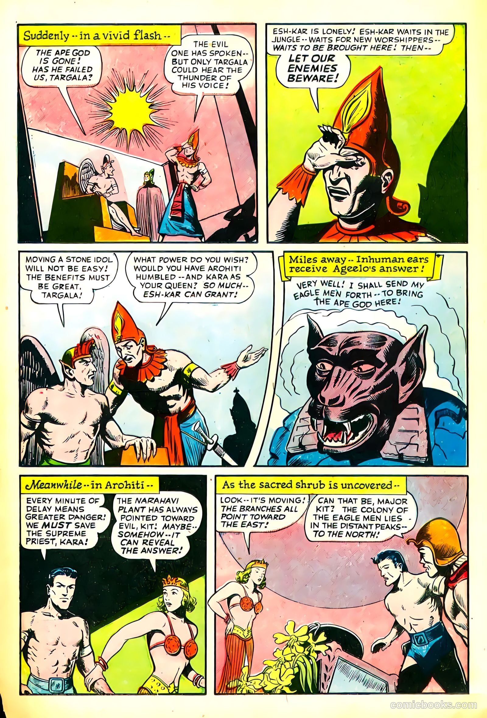 Exciting Comics #45 (1946) — page 22 of 52