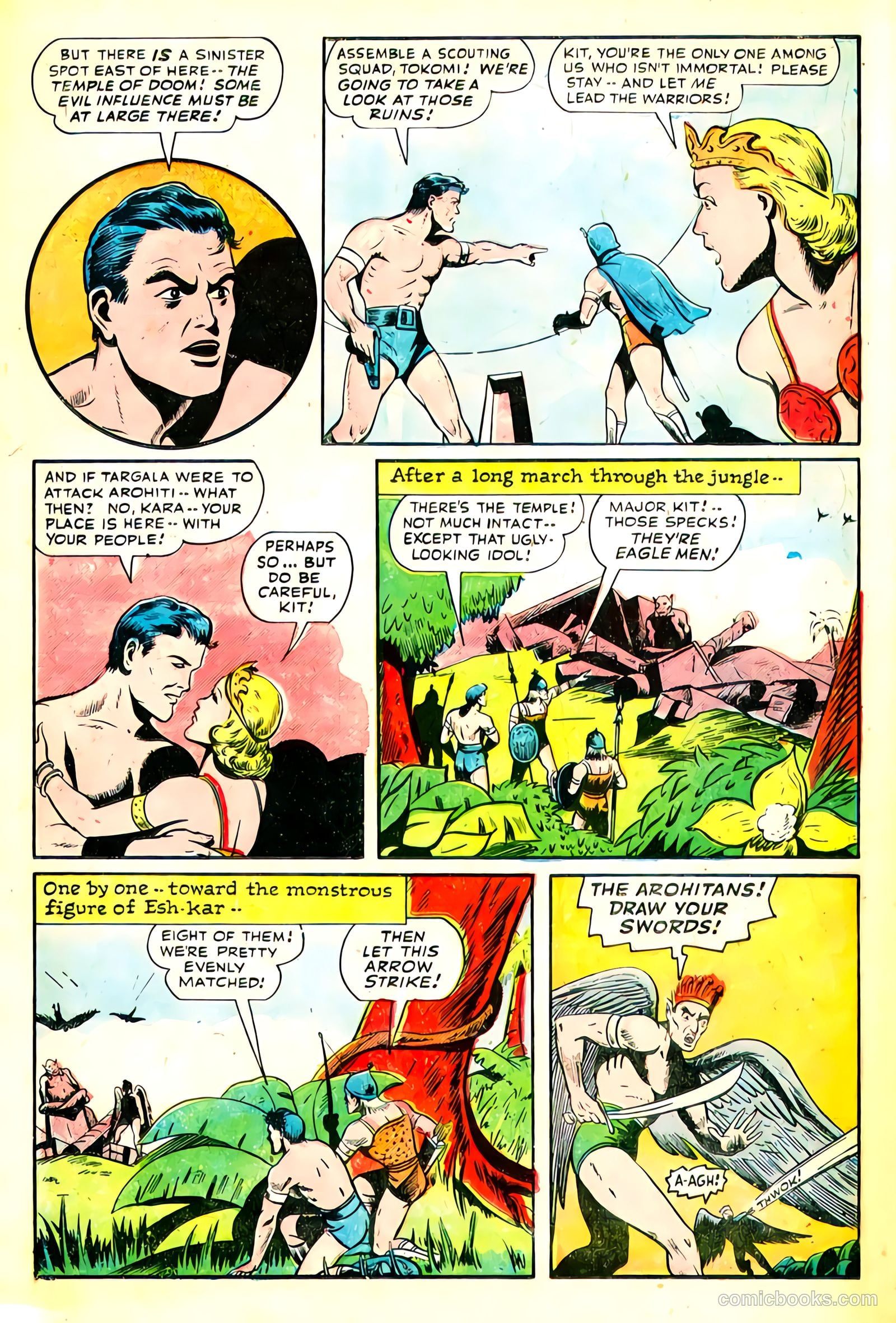 Exciting Comics #45 (1946) — page 23 of 52