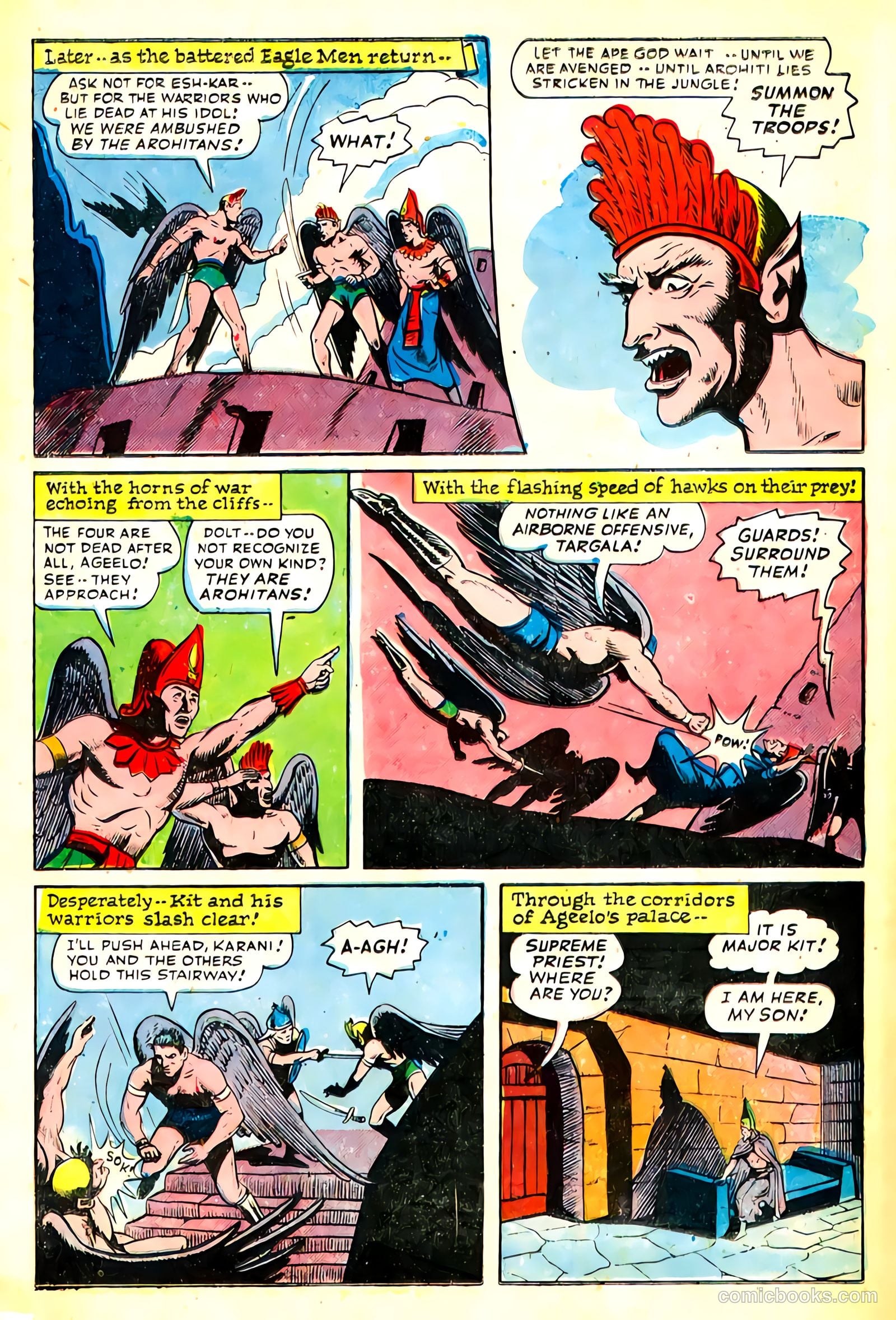 Exciting Comics #45 (1946) — page 25 of 52