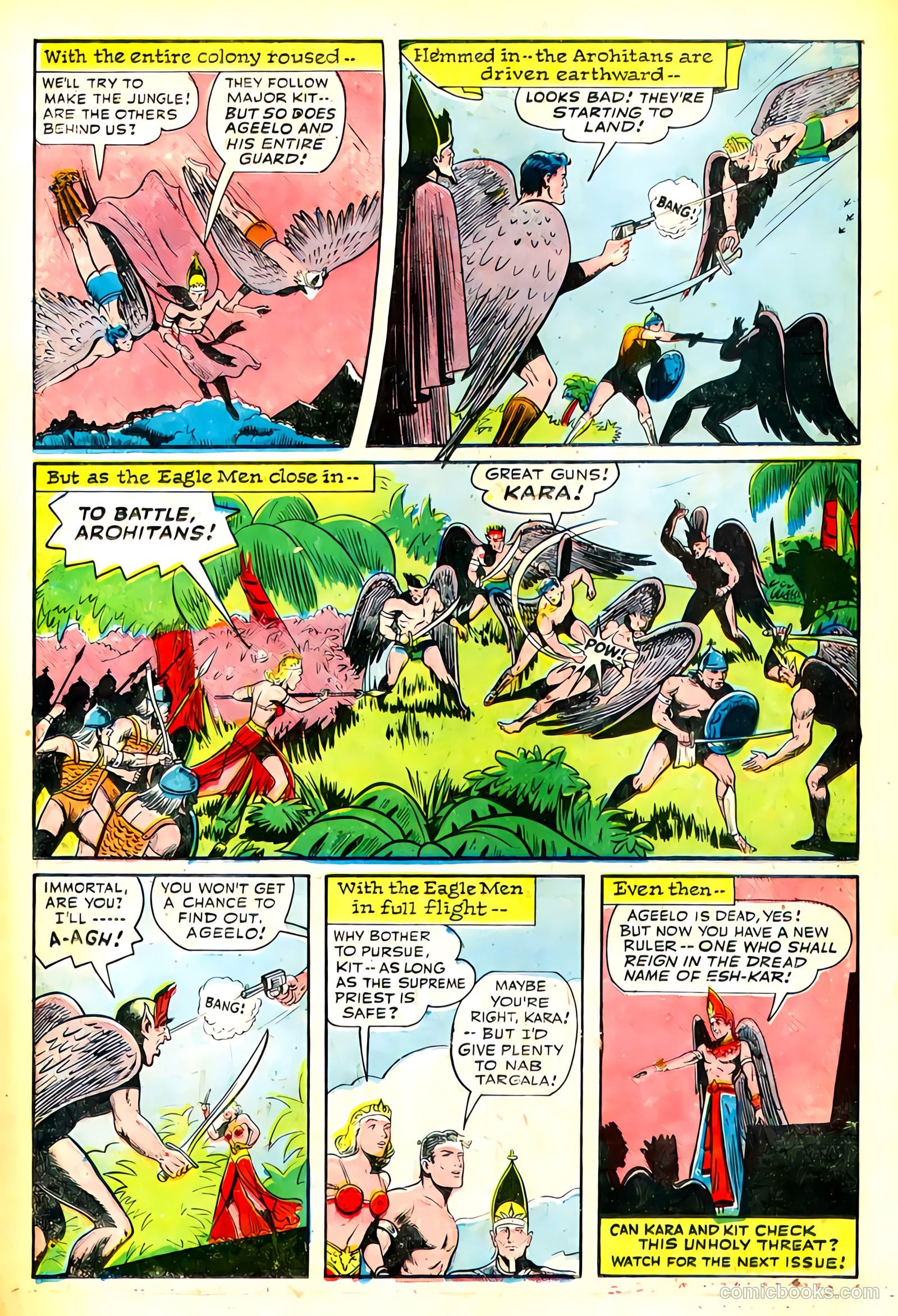Exciting Comics #45 (1946) — page 26 of 52