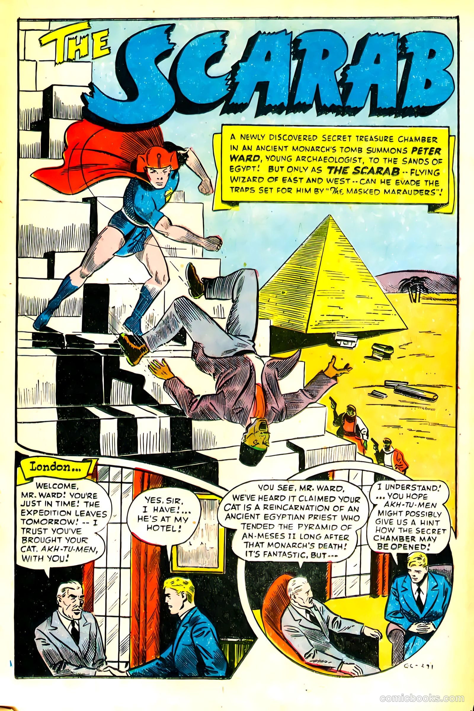 Exciting Comics #45 (1946) — page 29 of 52