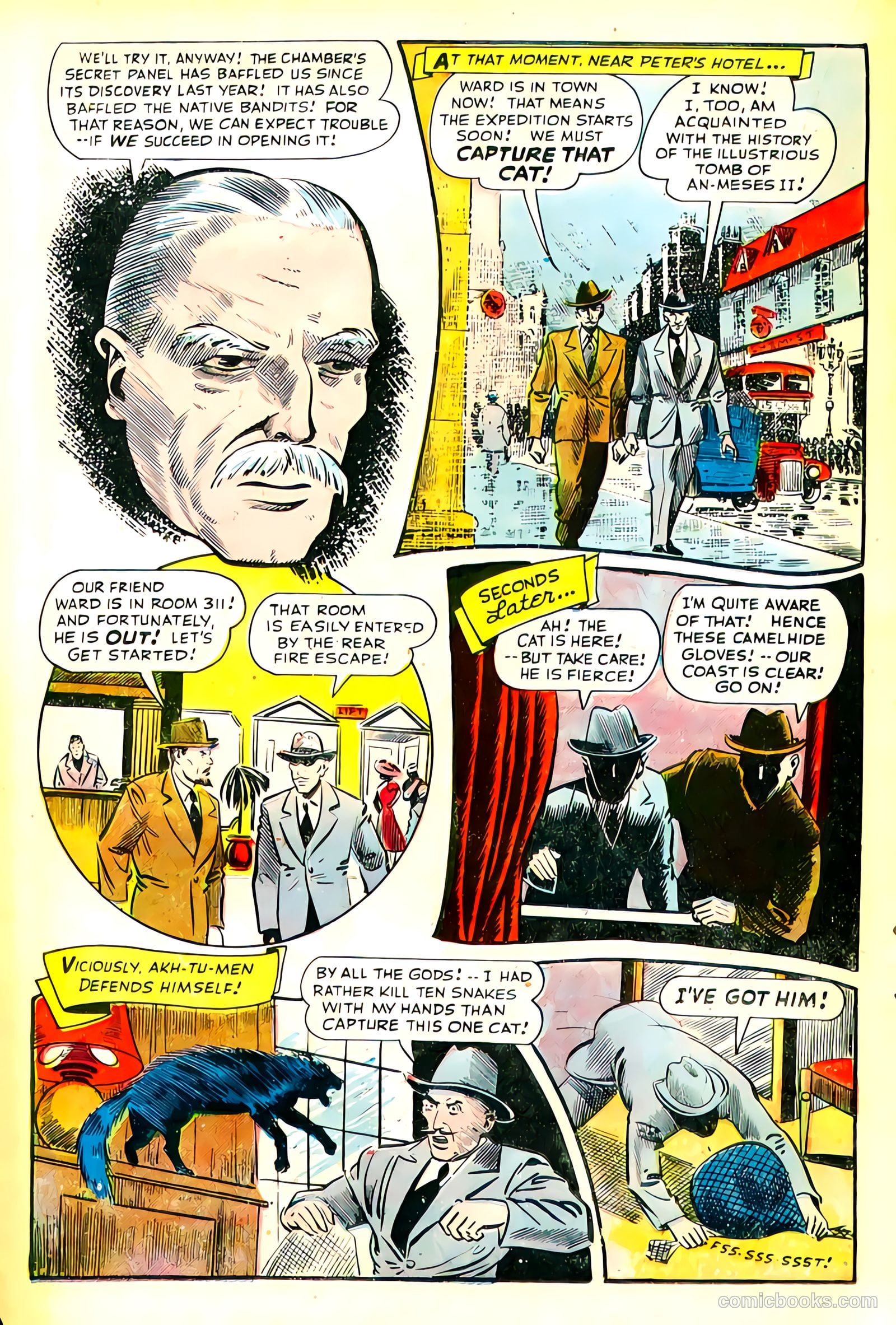 Exciting Comics #45 (1946) — page 30 of 52