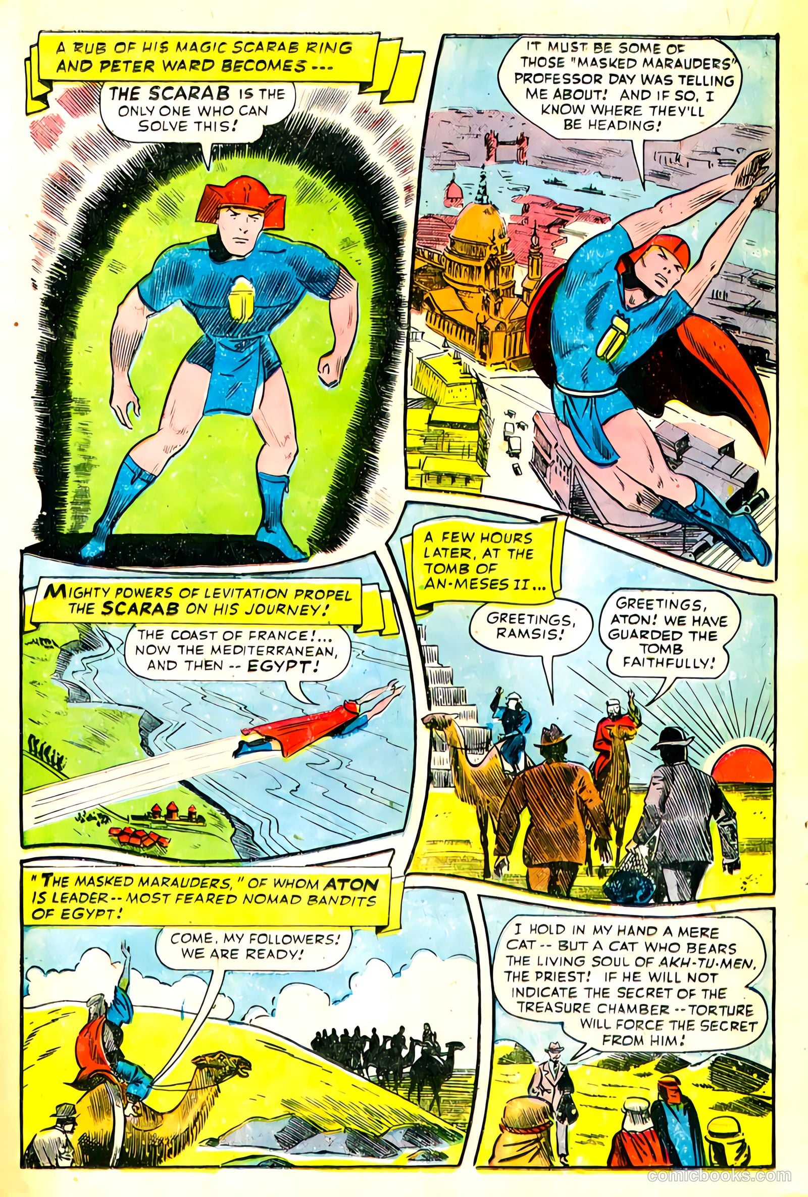 Exciting Comics #45 (1946) — page 32 of 52