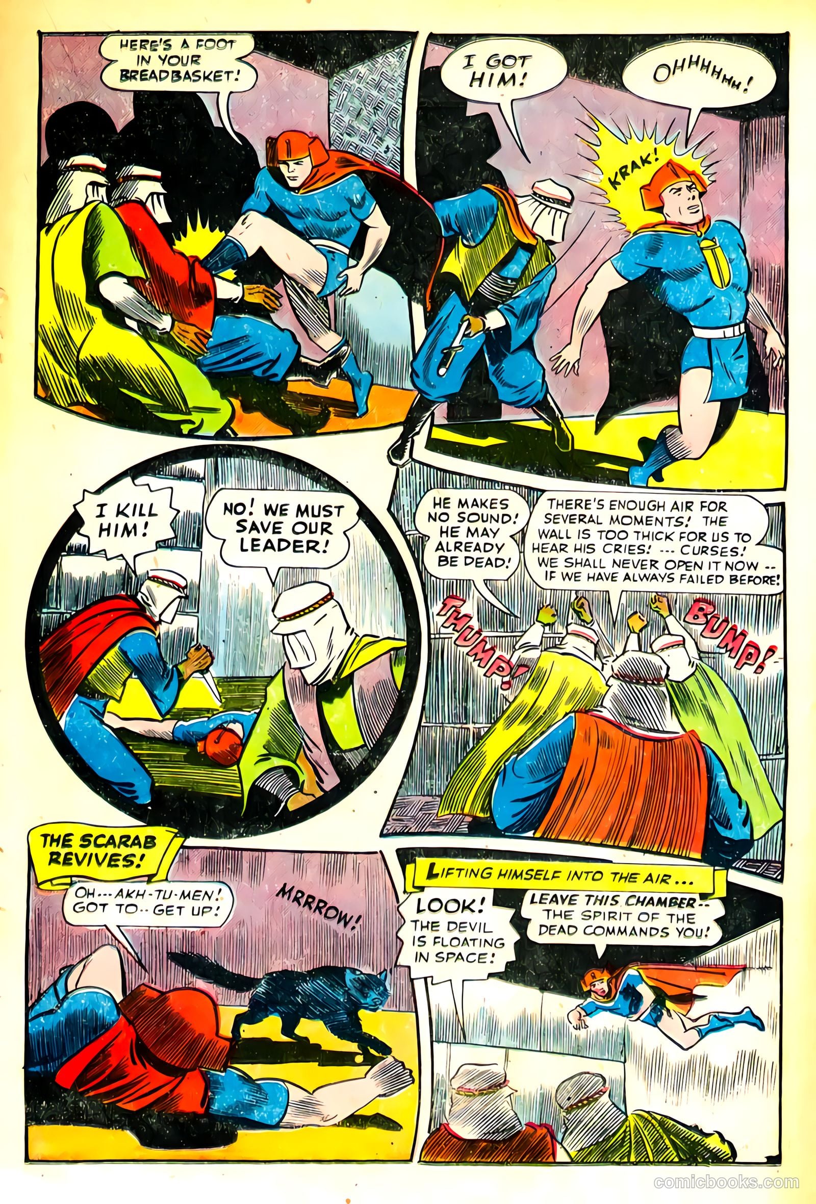 Exciting Comics #45 (1946) — page 35 of 52