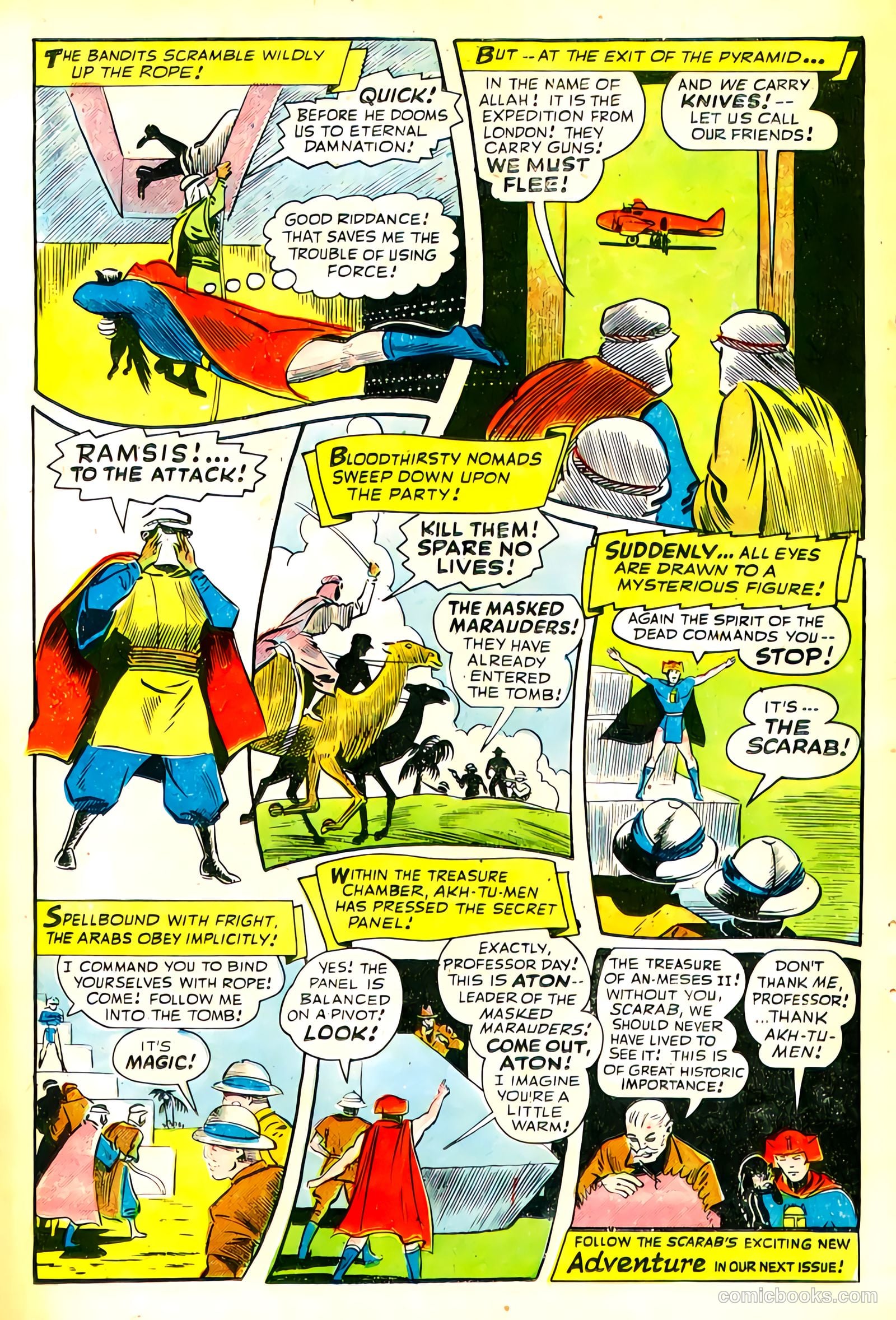 Exciting Comics #45 (1946) — page 36 of 52
