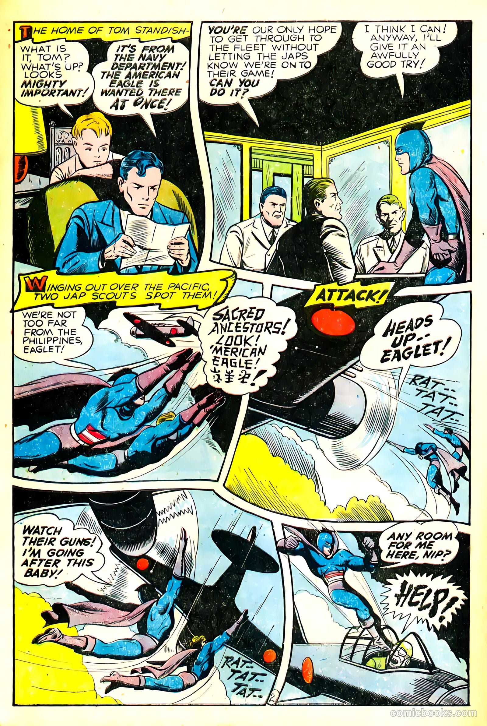 Exciting Comics #45 (1946) — page 39 of 52