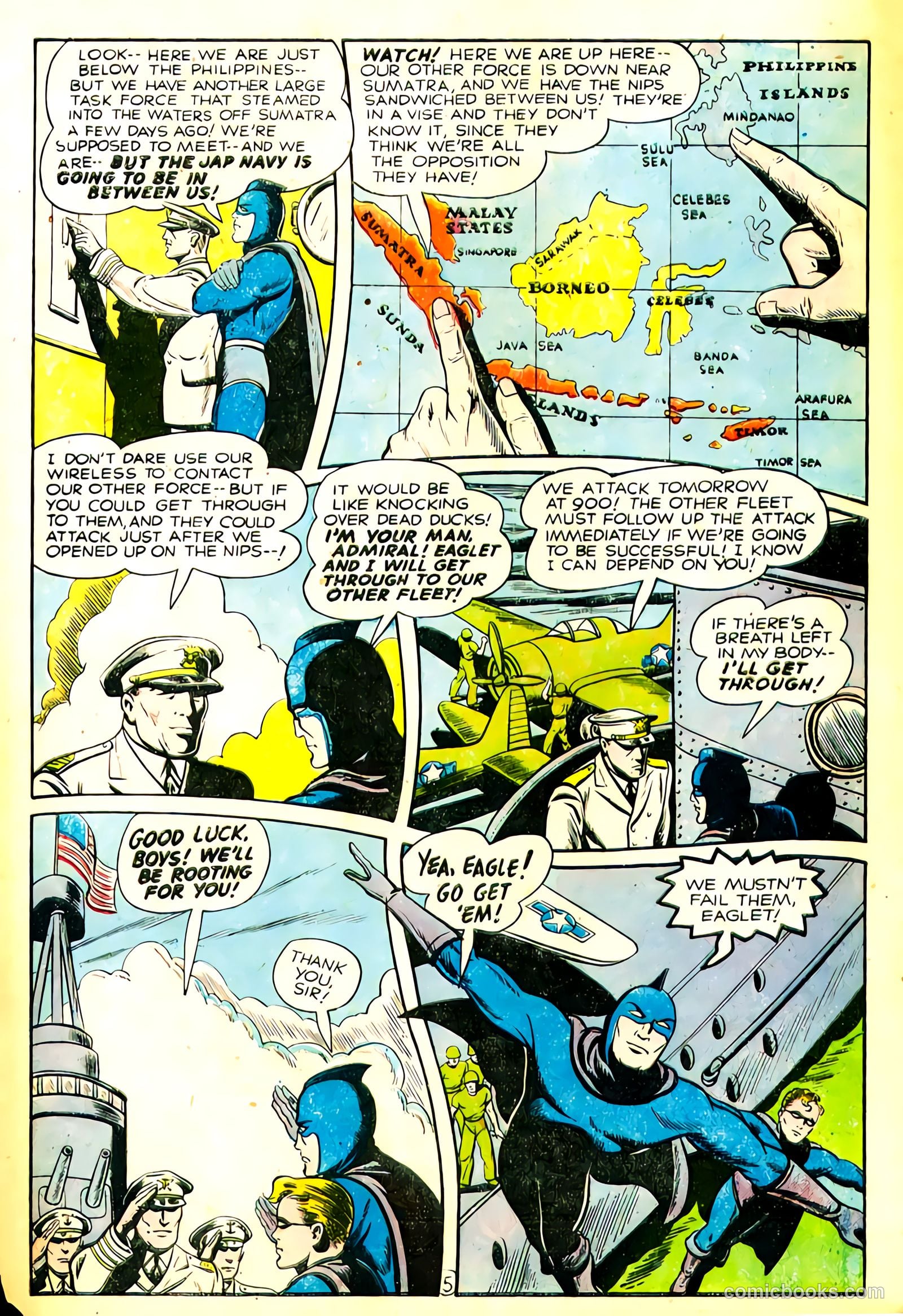 Exciting Comics #45 (1946) — page 42 of 52