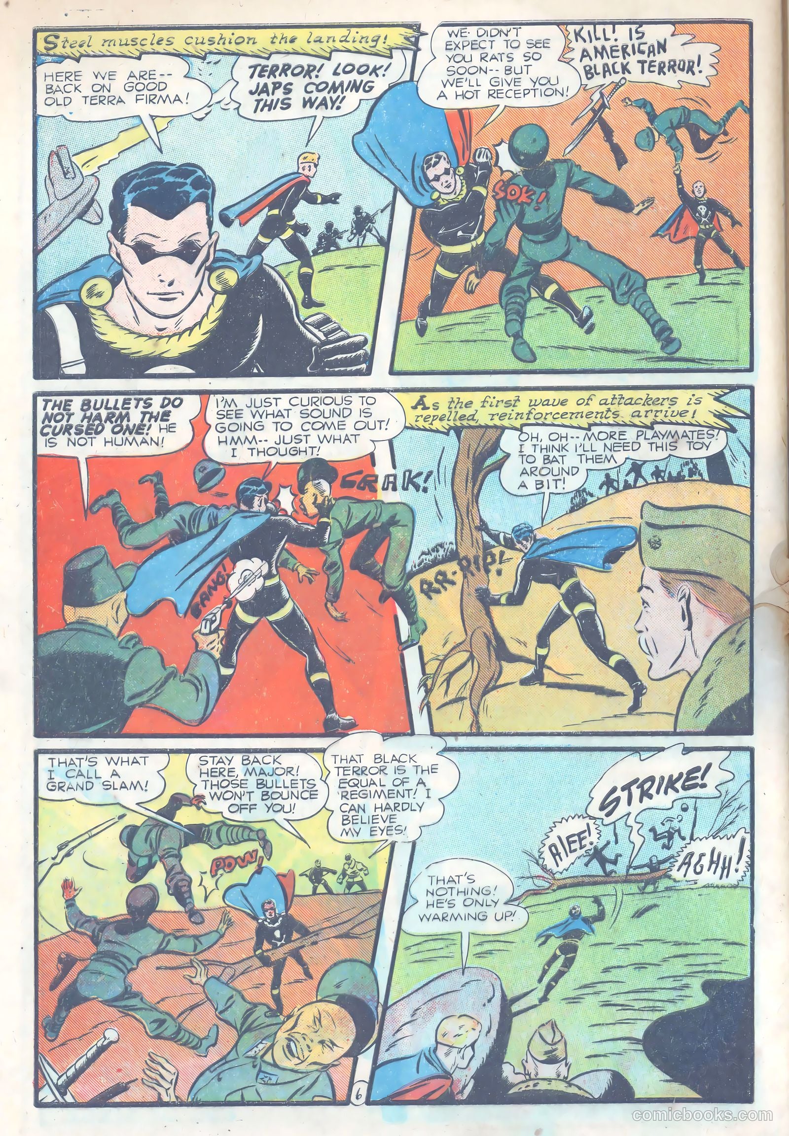 Exciting Comics #46 (1946) — page 9 of 53