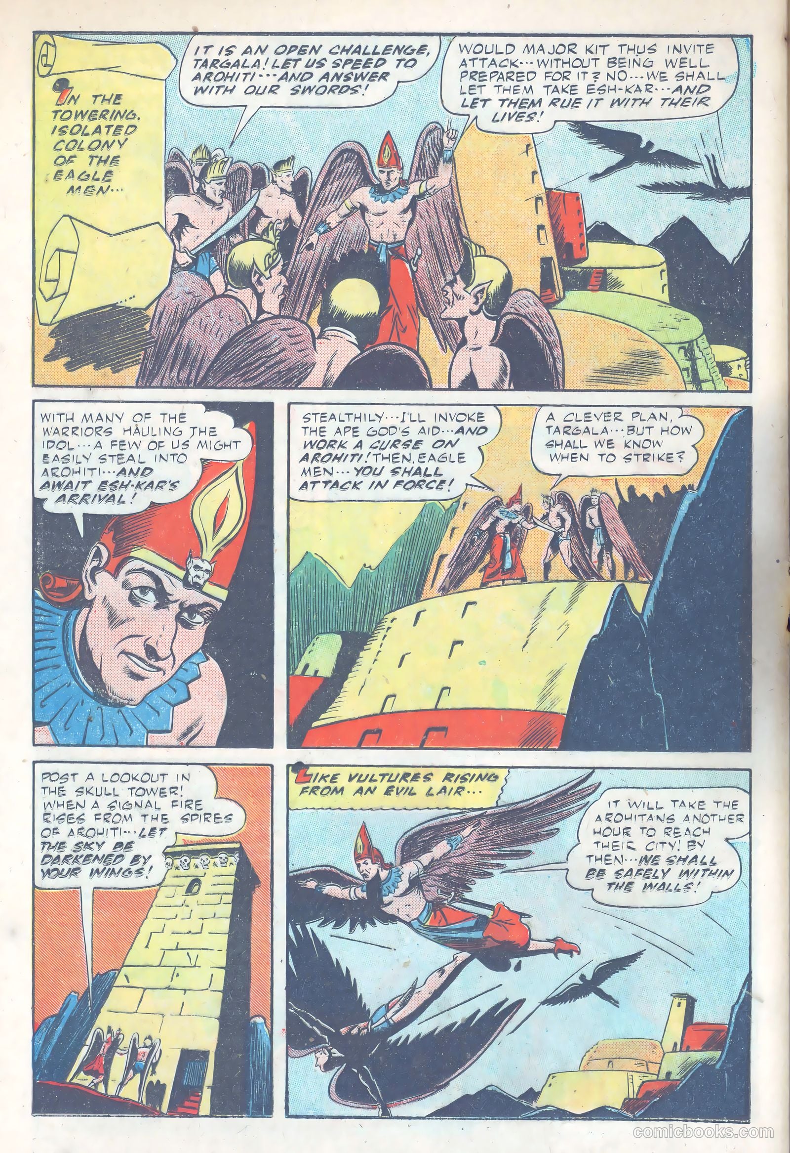Exciting Comics #46 (1946) — page 19 of 53