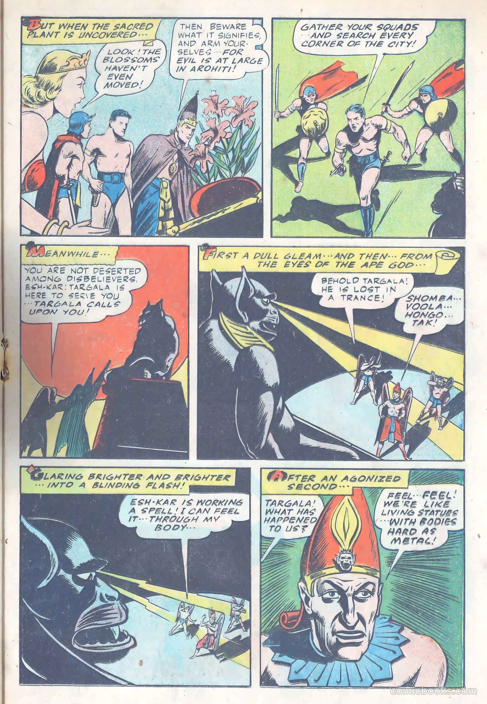 Exciting Comics #46 (1946) — page 22 of 53