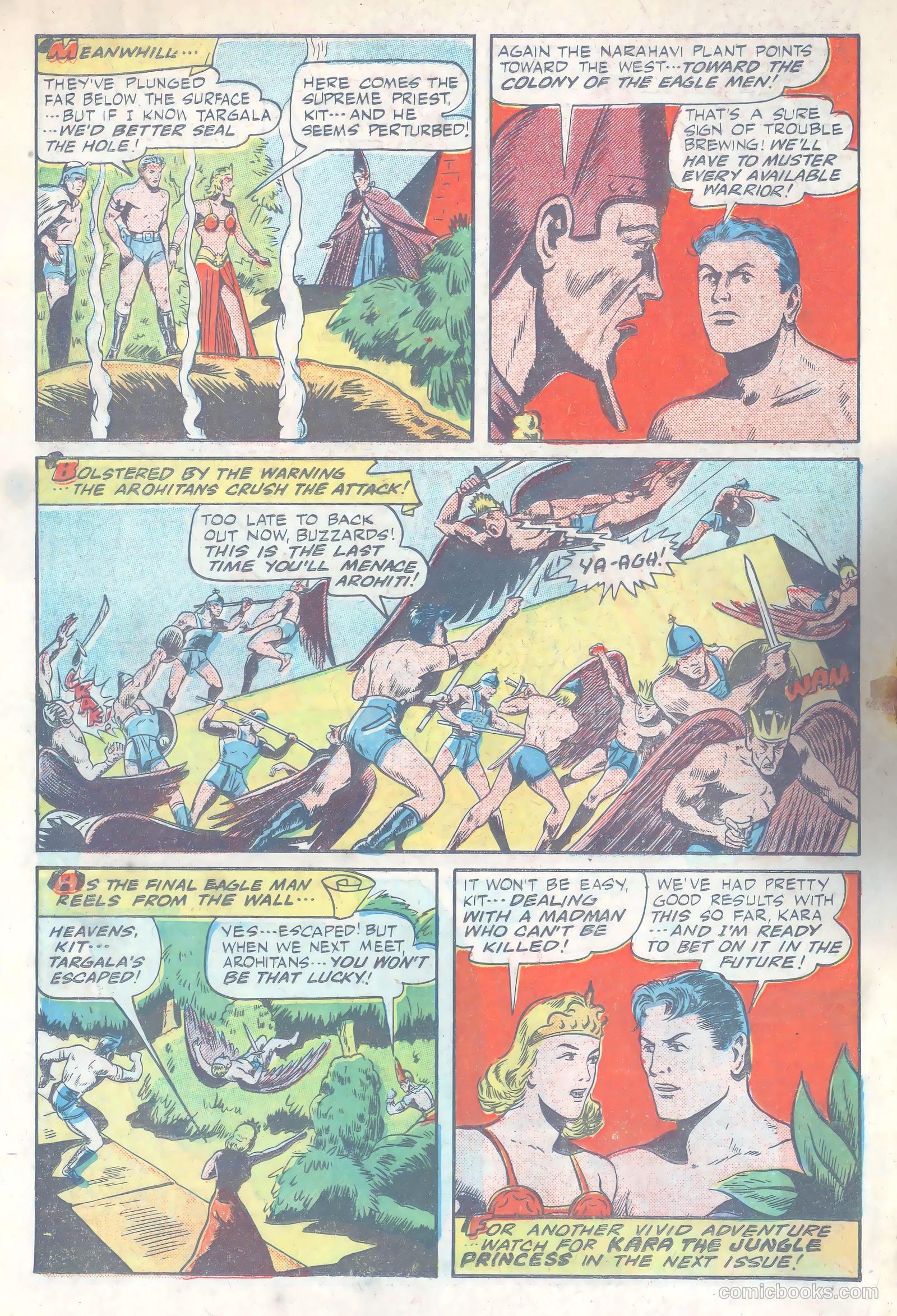 Exciting Comics #46 (1946) — page 27 of 53