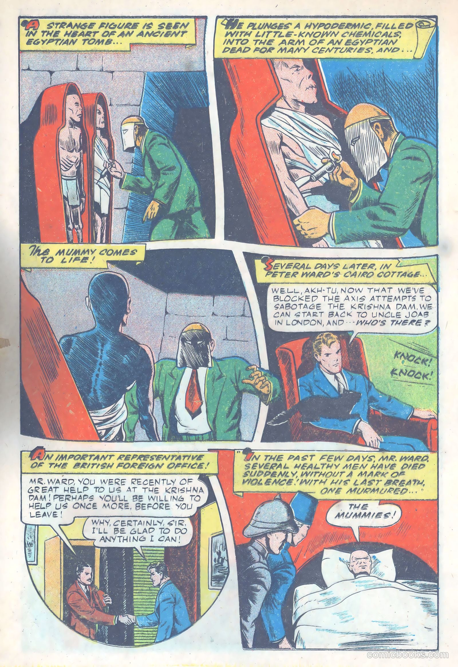 Exciting Comics #46 (1946) — page 30 of 53