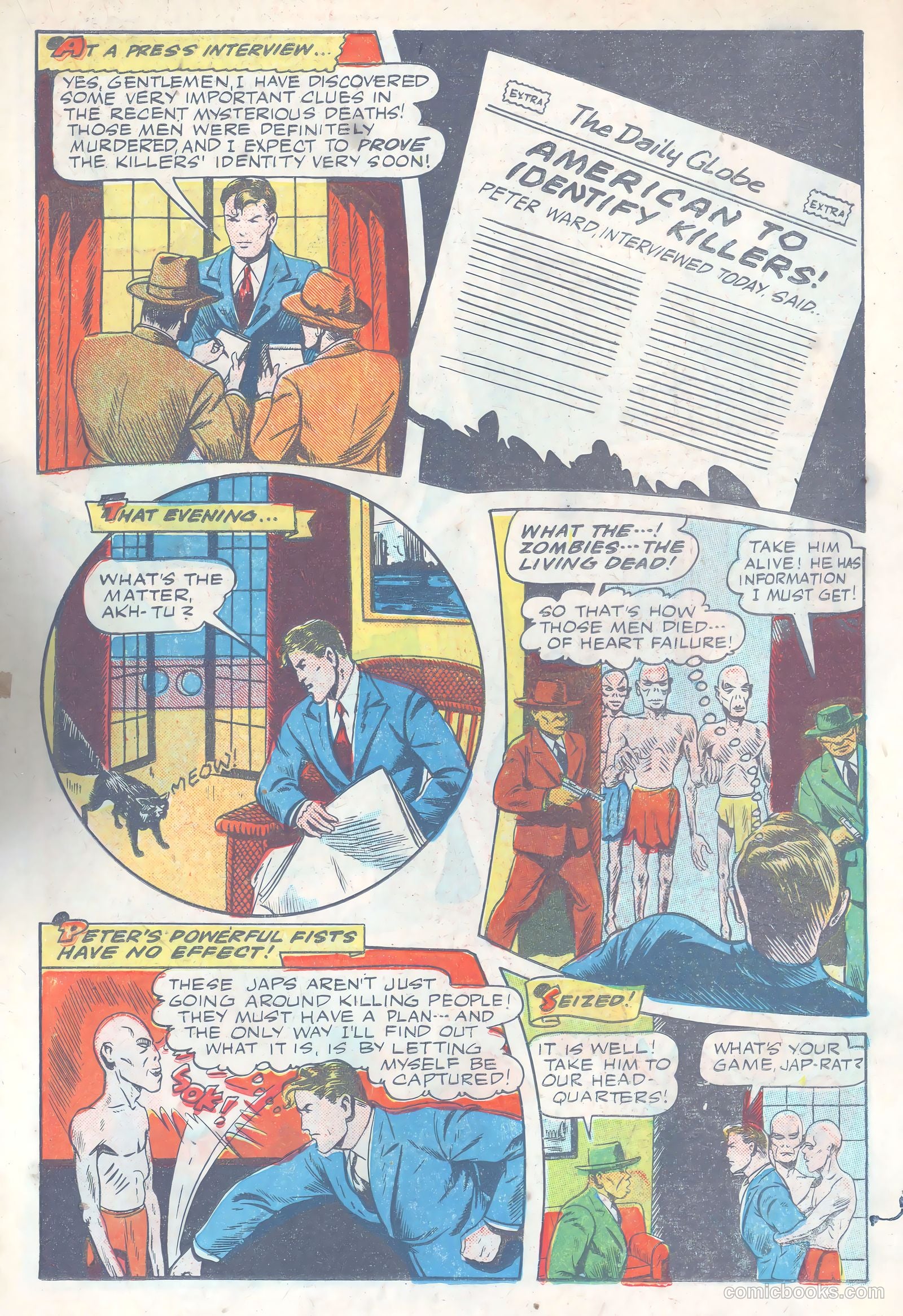 Exciting Comics #46 (1946) — page 32 of 53