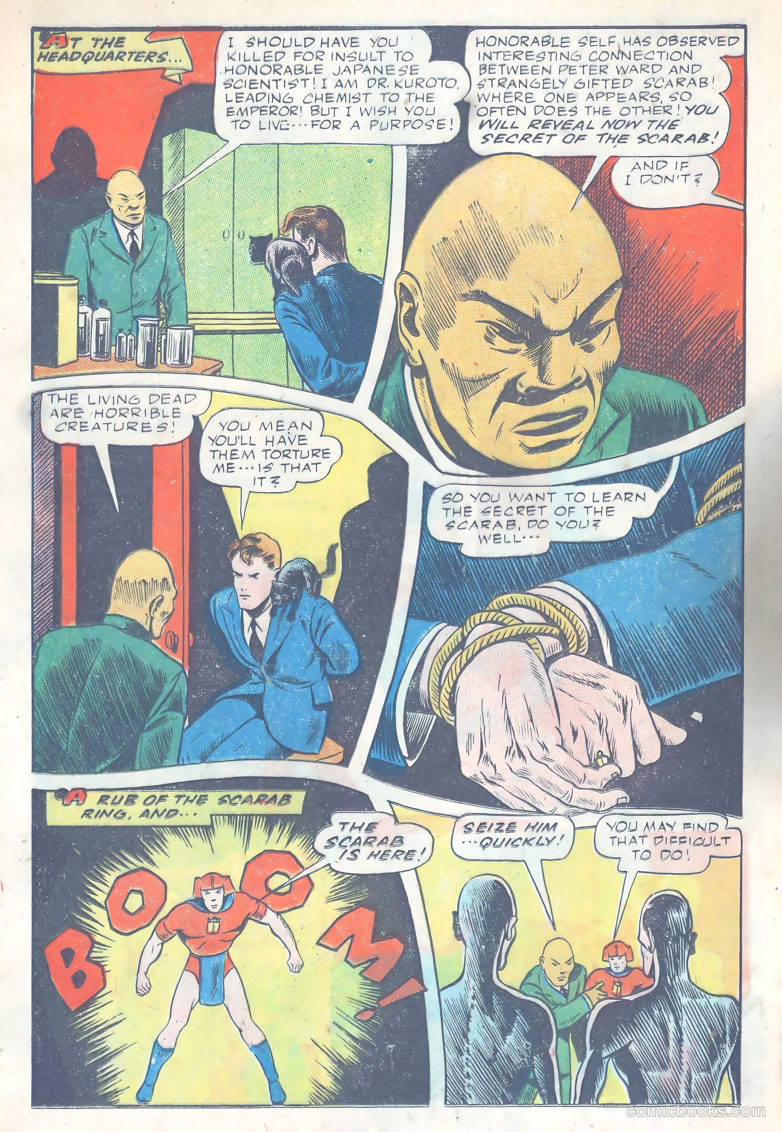 Exciting Comics #46 (1946) — page 33 of 53