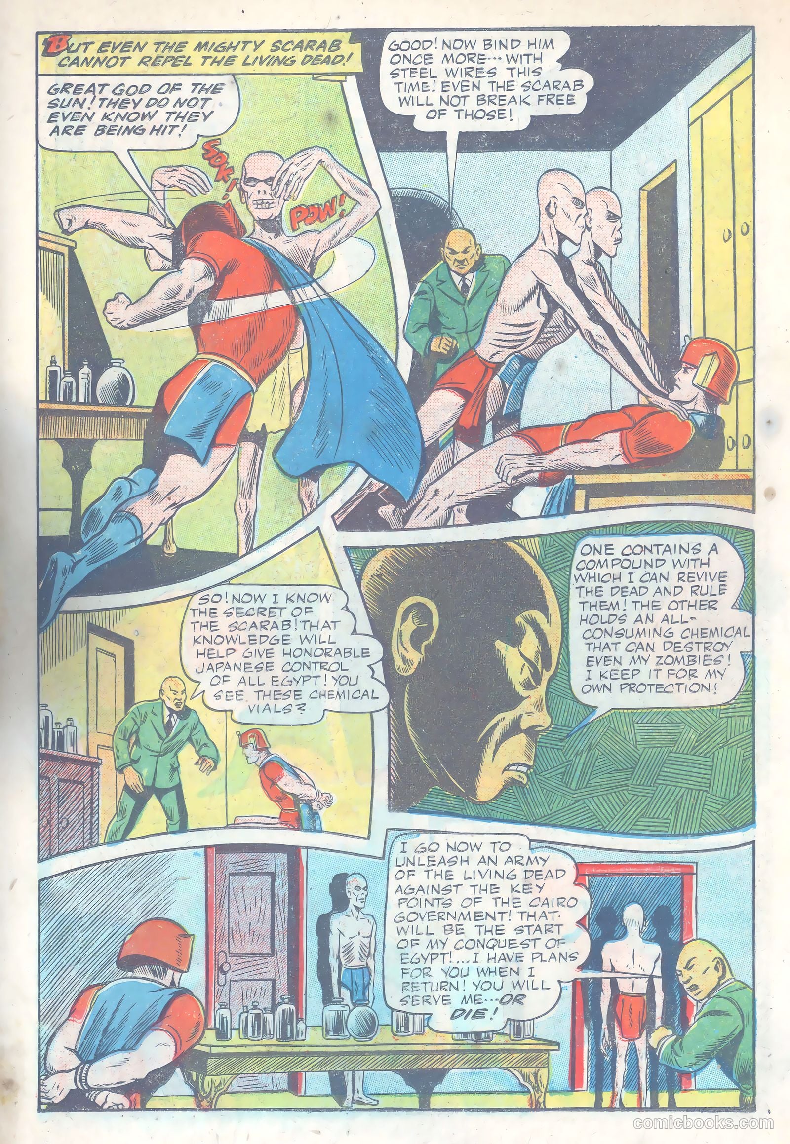 Exciting Comics #46 (1946) — page 34 of 53