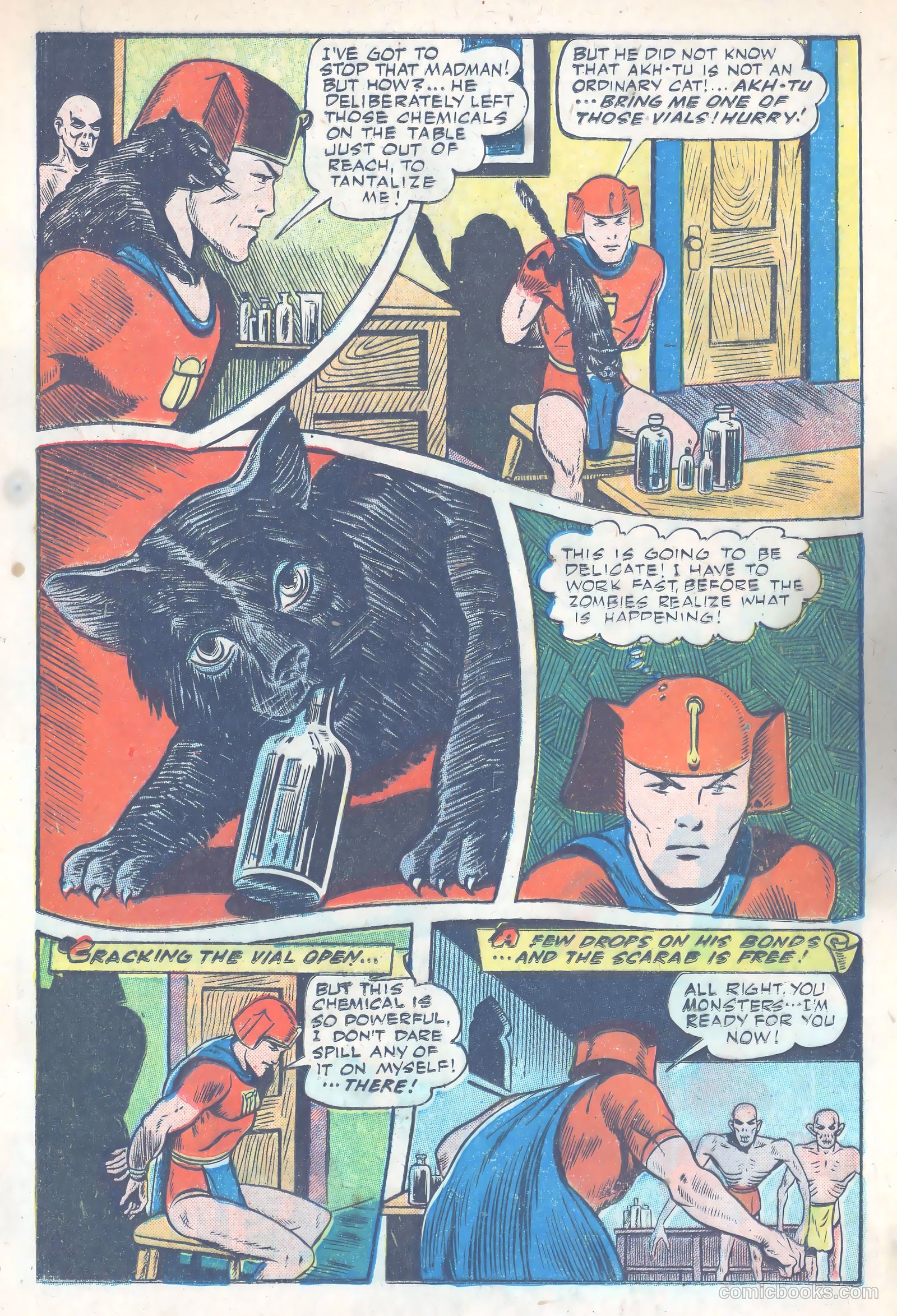 Exciting Comics #46 (1946) — page 35 of 53