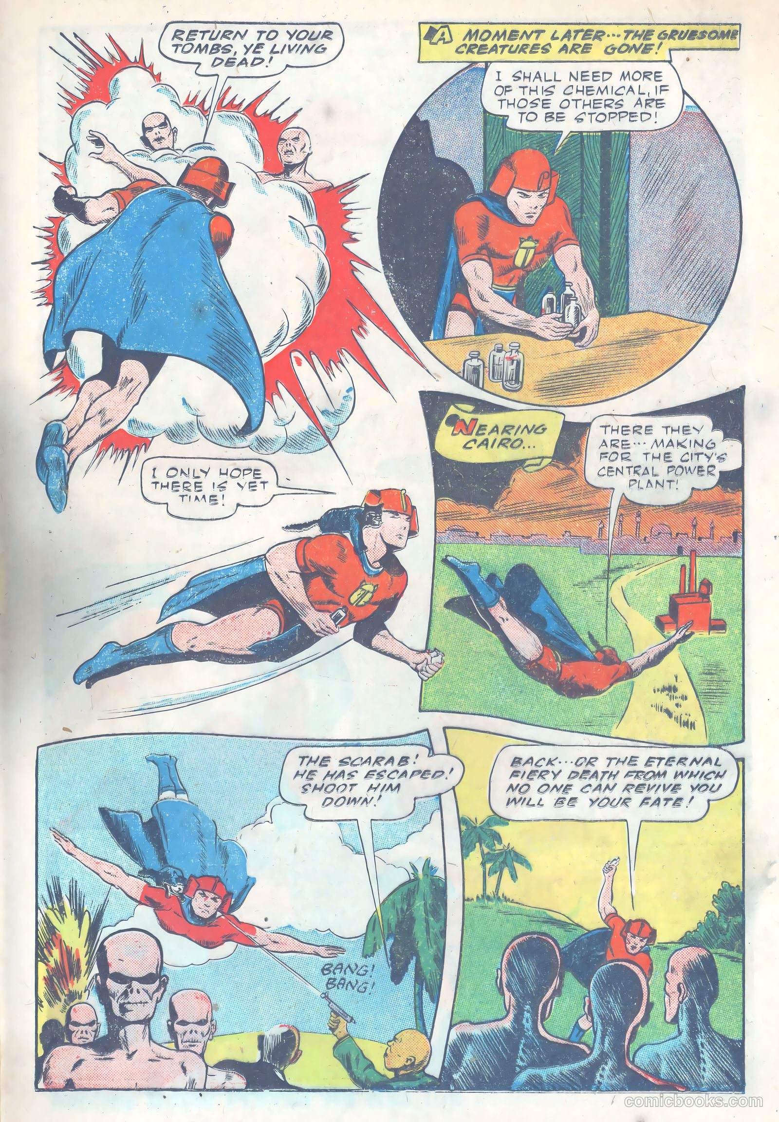 Exciting Comics #46 (1946) — page 36 of 53