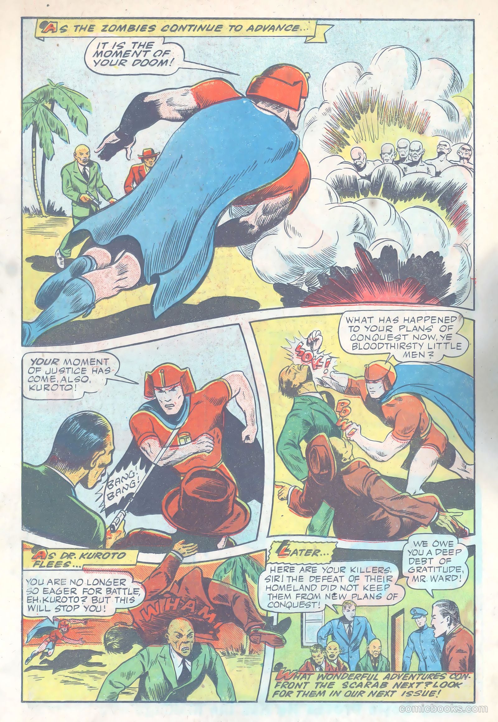 Exciting Comics #46 (1946) — page 37 of 53