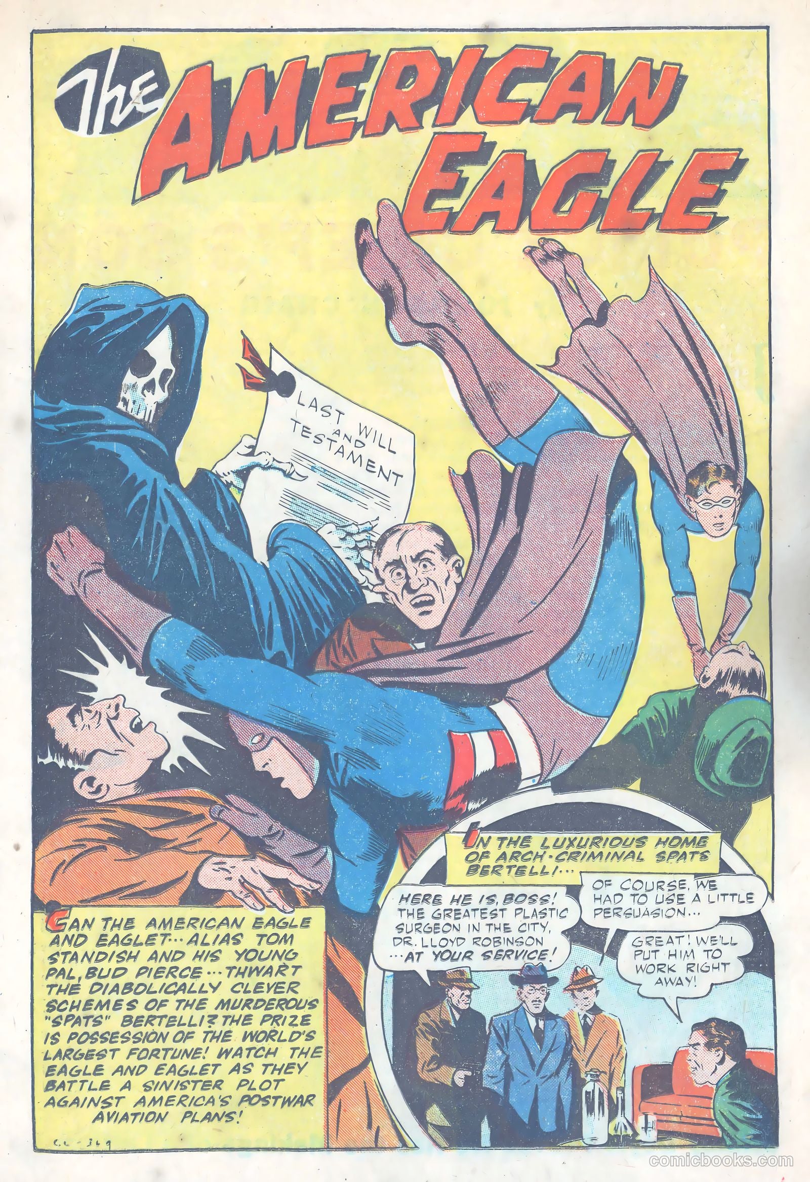 Exciting Comics #46 (1946) — page 39 of 53