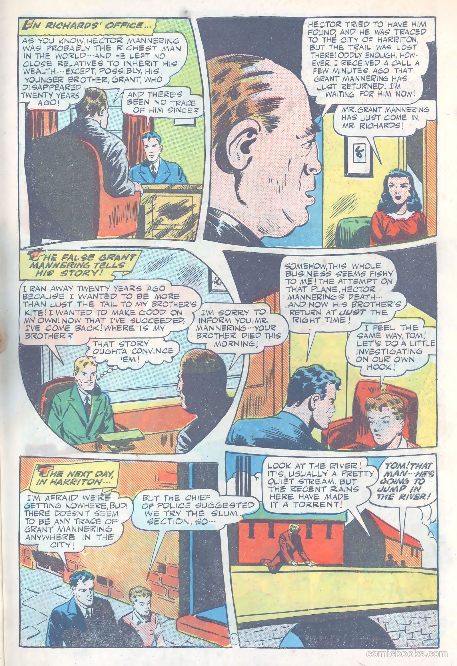 Exciting Comics #46 (1946) — page 42 of 53
