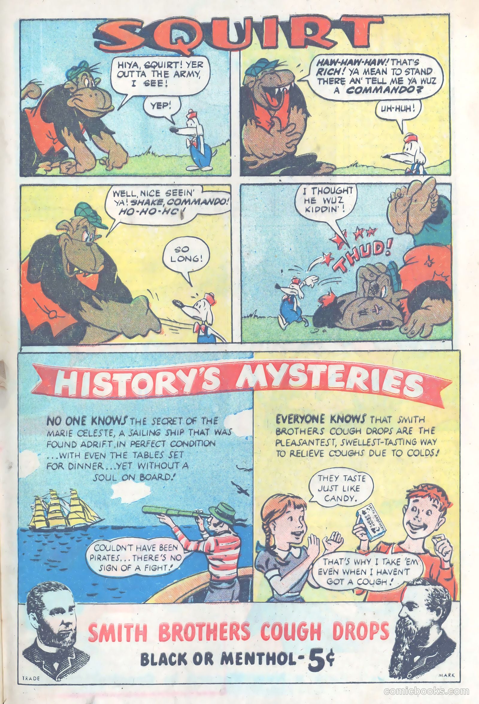 Exciting Comics #46 (1946) — page 50 of 53