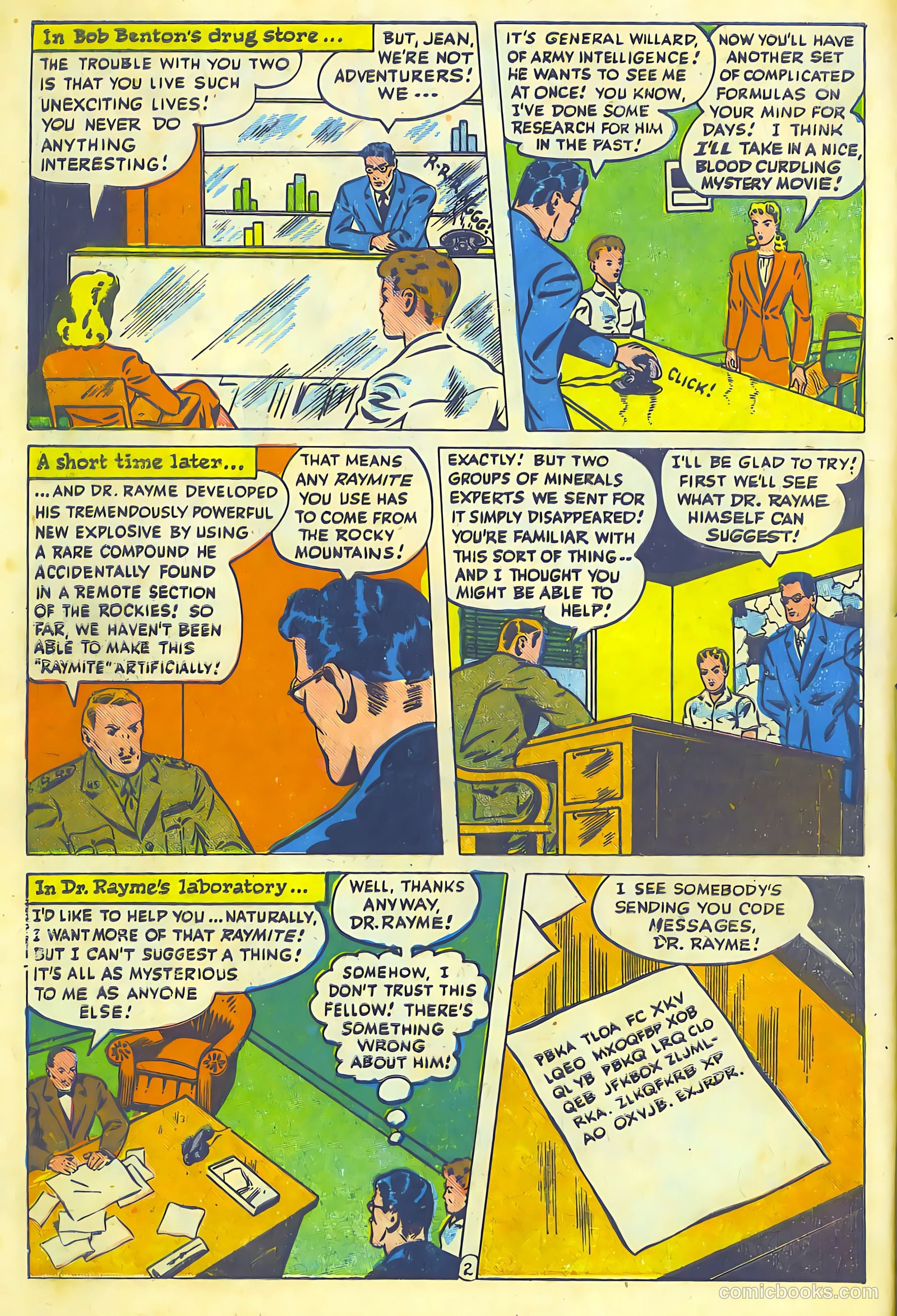Exciting Comics #47 (1946) — page 3 of 45