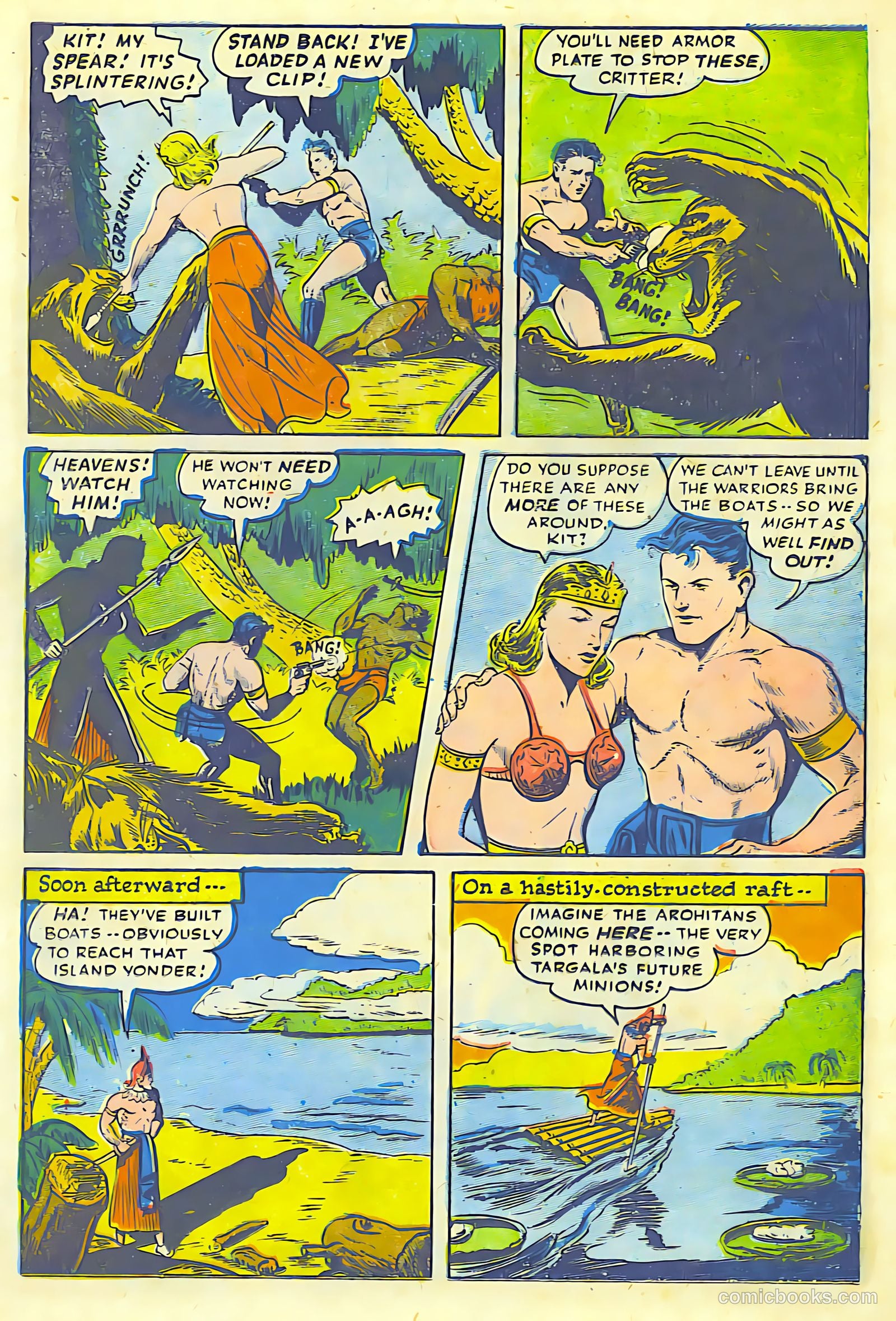Exciting Comics #47 (1946) — page 18 of 45