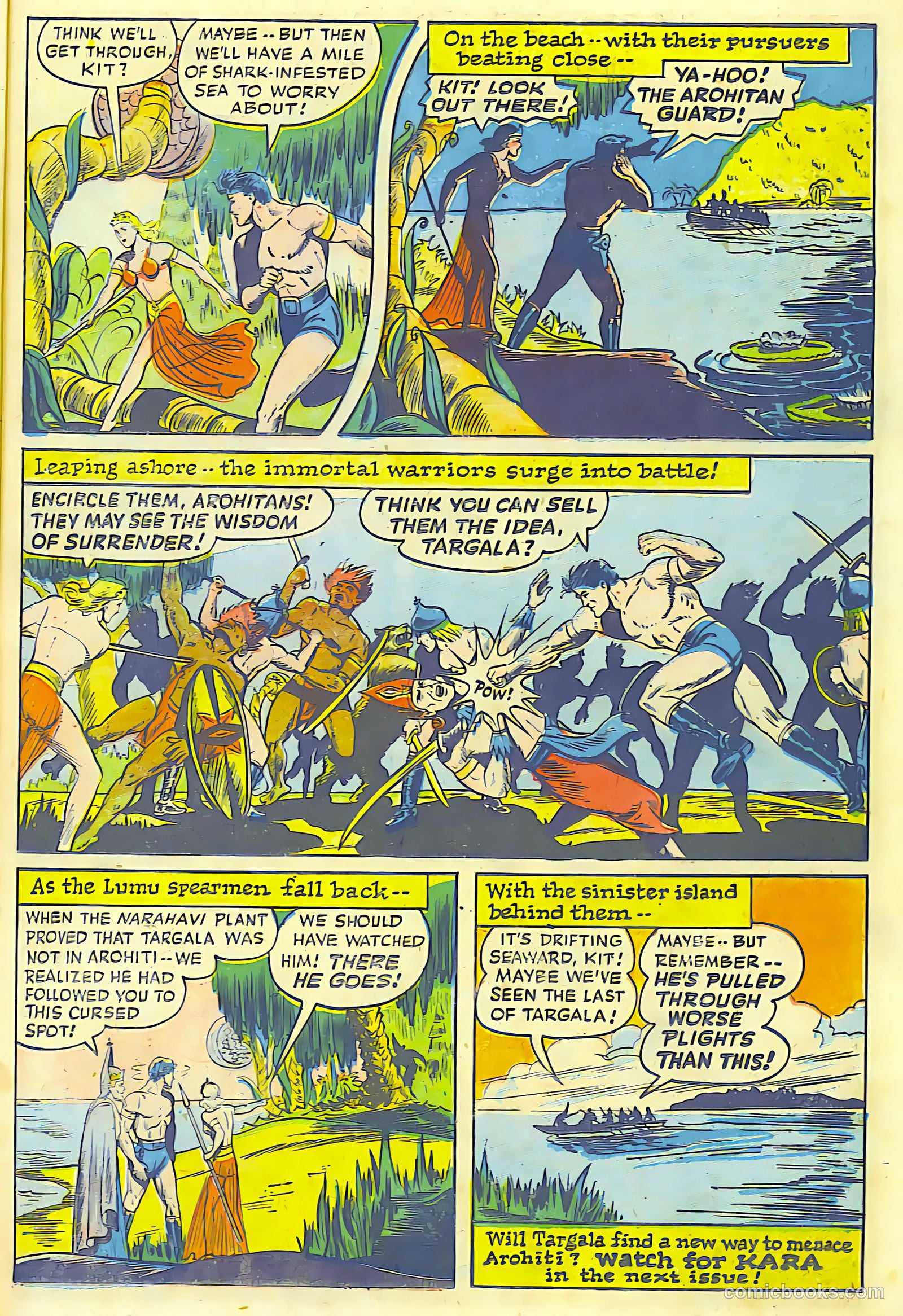 Exciting Comics #47 (1946) — page 22 of 45