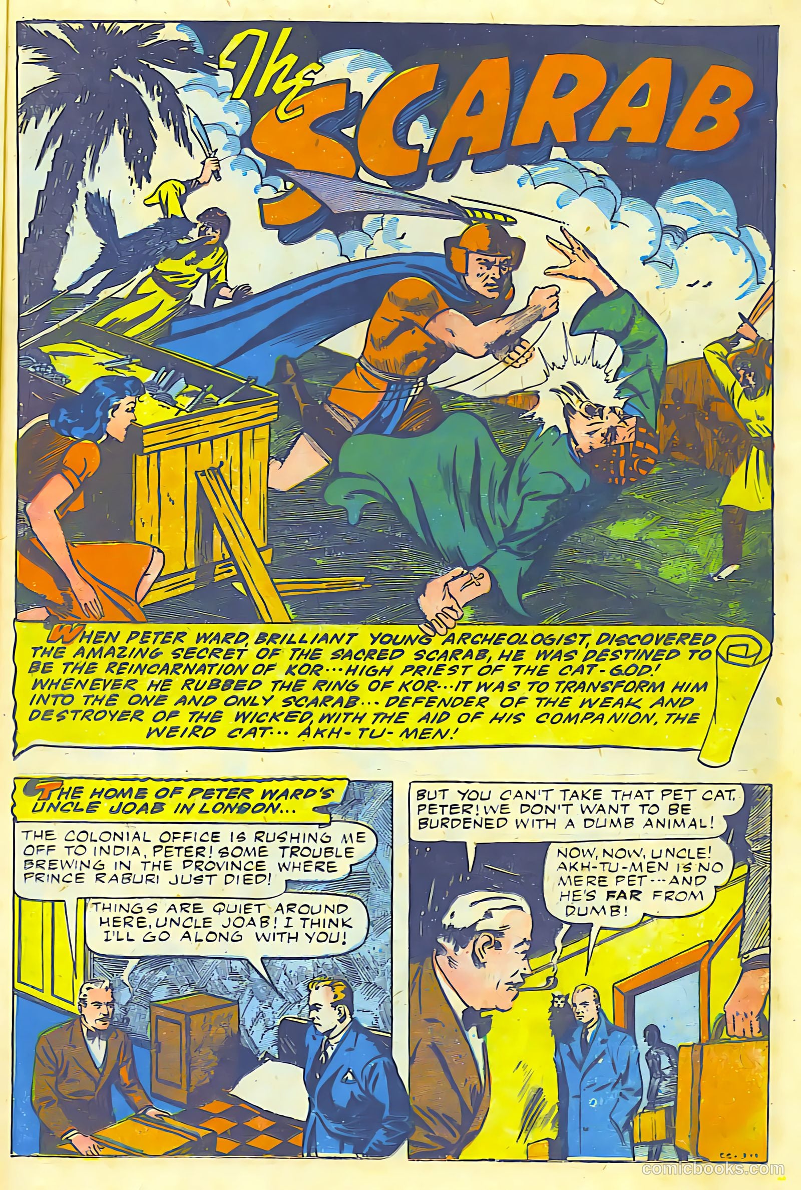 Exciting Comics #47 (1946) — page 23 of 45
