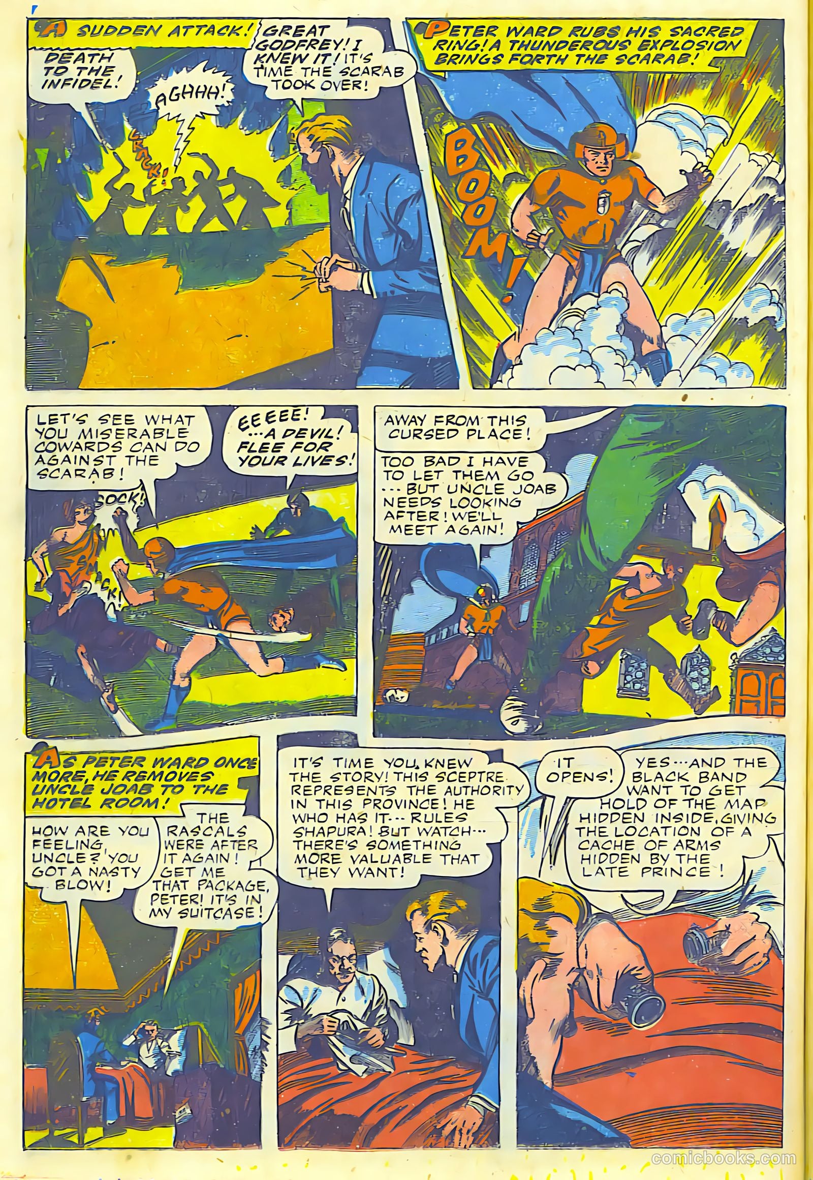Exciting Comics #47 (1946) — page 26 of 45