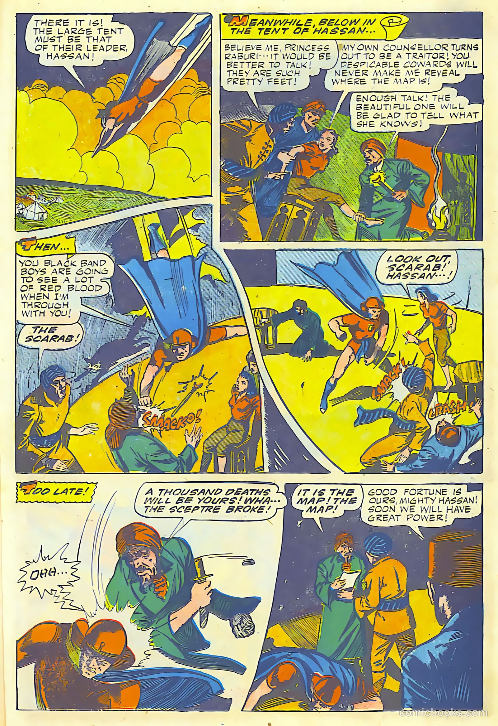 Exciting Comics #47 (1946) — page 31 of 45