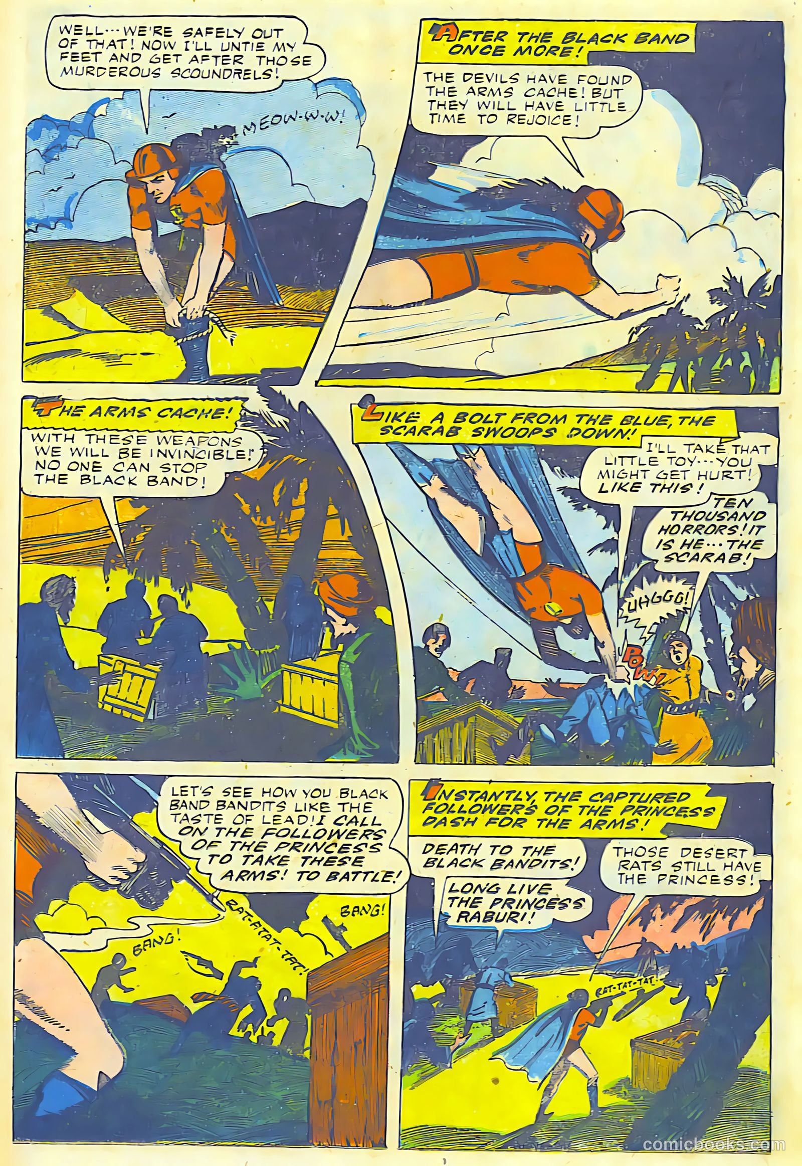 Exciting Comics #47 (1946) — page 33 of 45