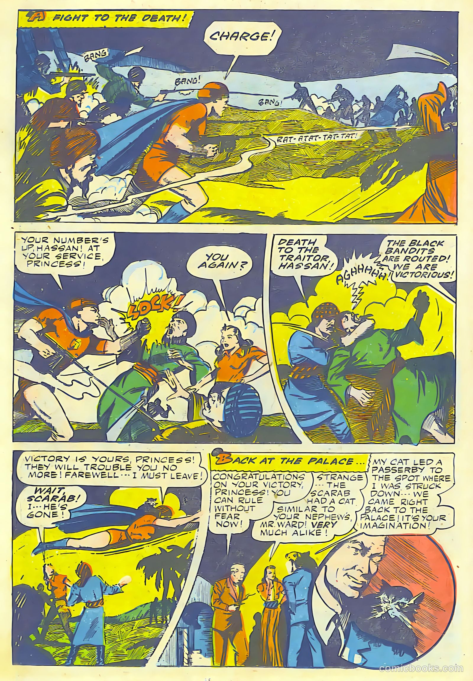 Exciting Comics #47 (1946) — page 34 of 45
