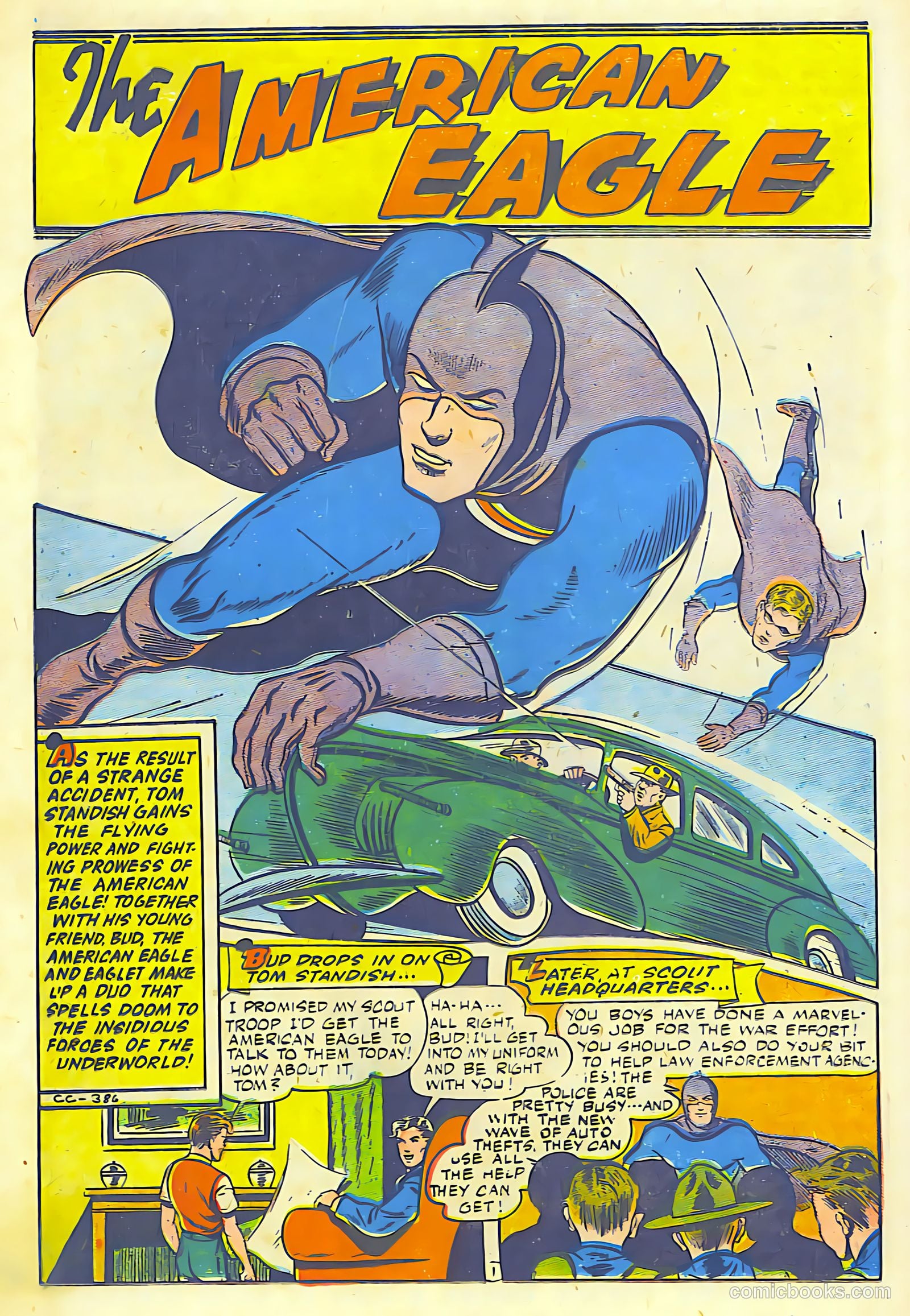Exciting Comics #47 (1946) — page 35 of 45