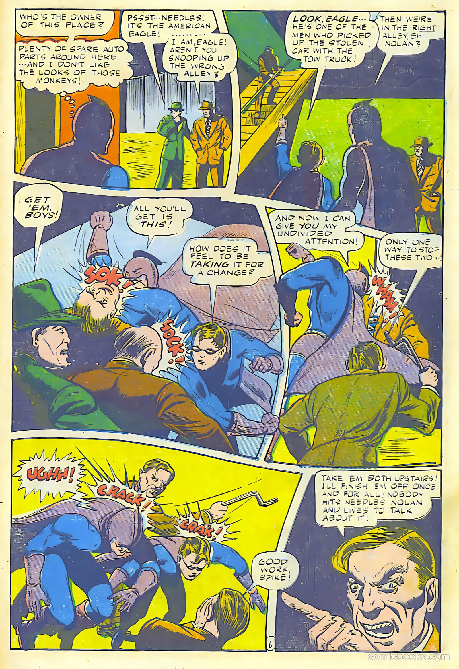 Exciting Comics #47 (1946) — page 40 of 45