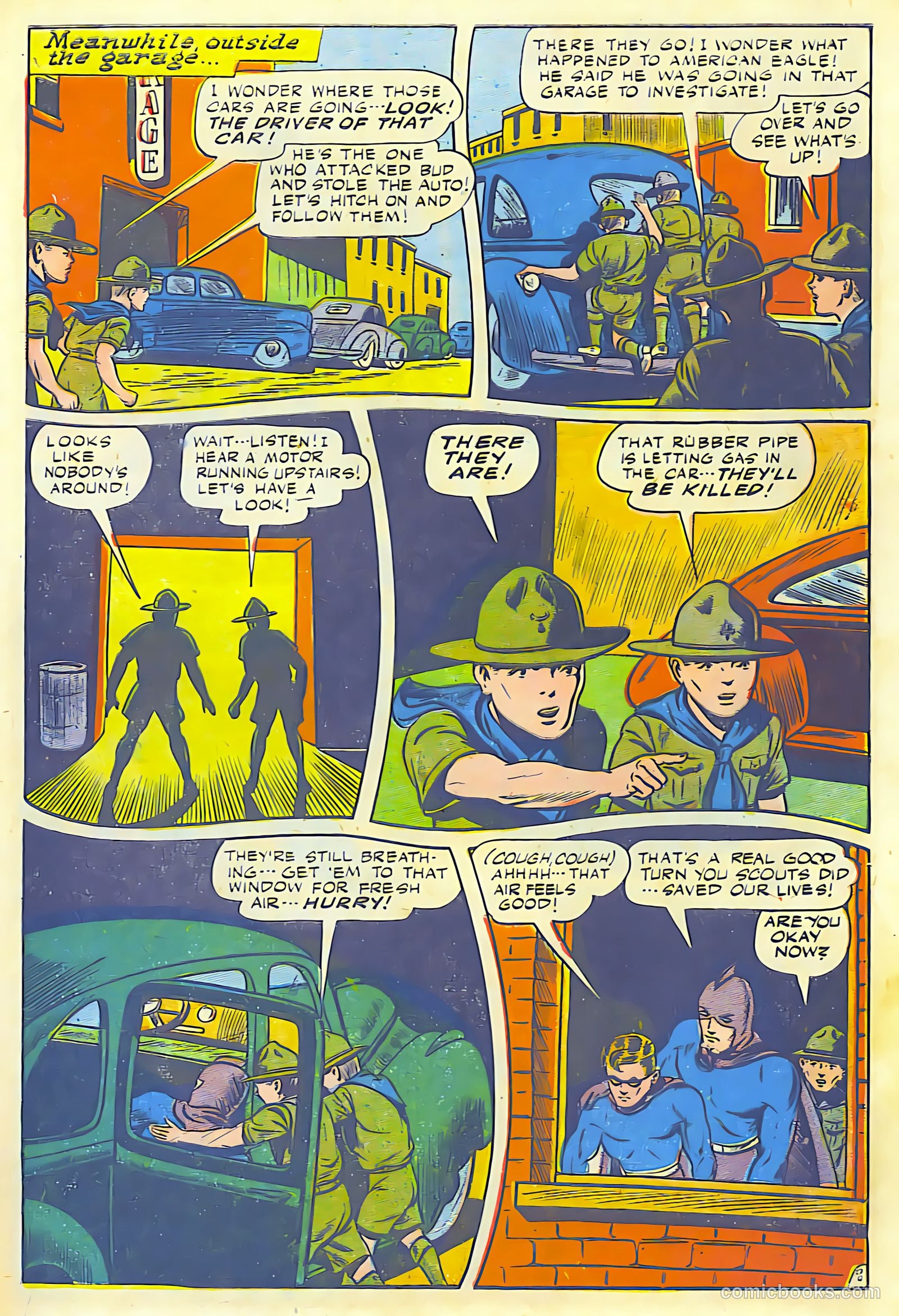 Exciting Comics #47 (1946) — page 42 of 45