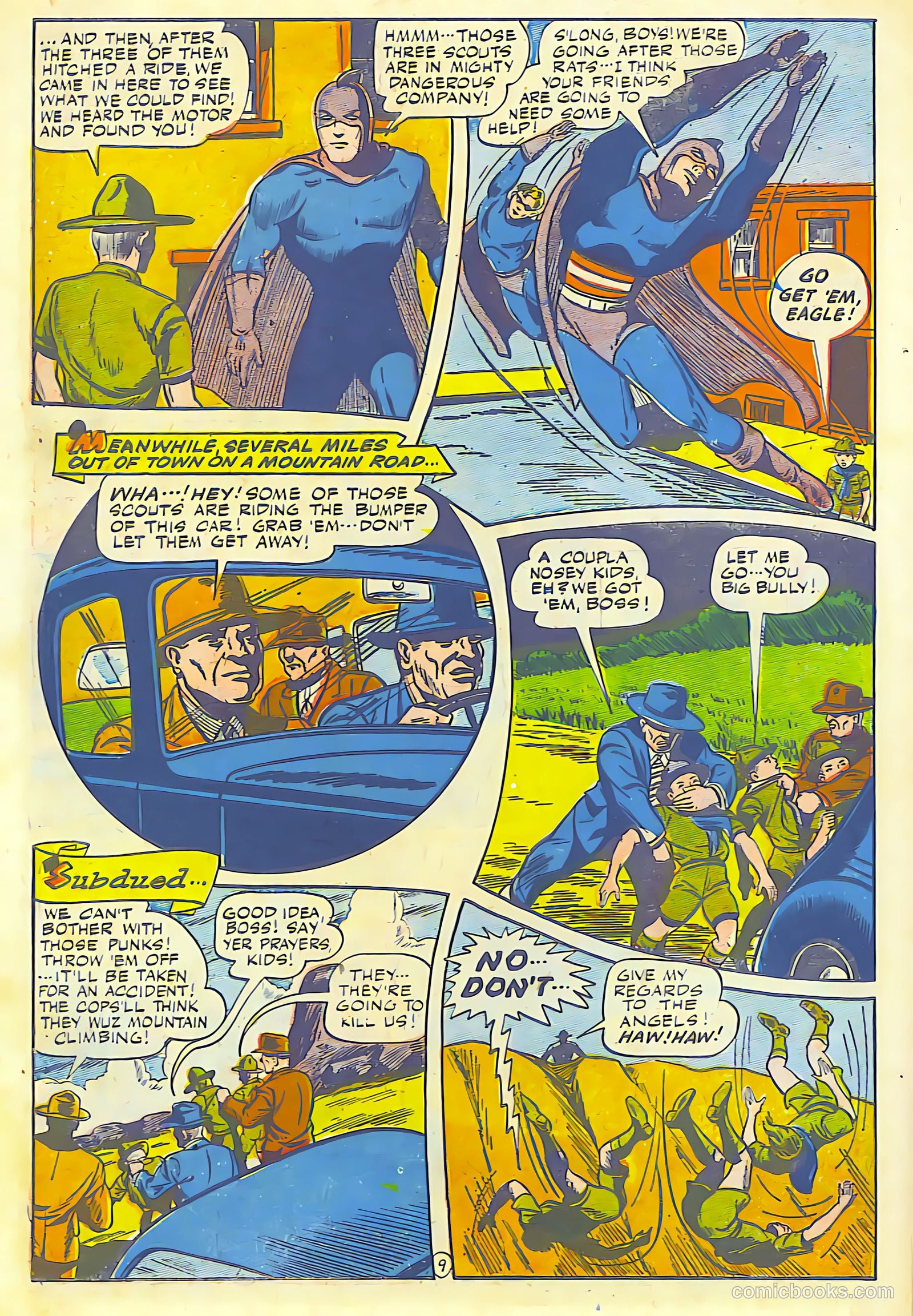 Exciting Comics #47 (1946) — page 43 of 45